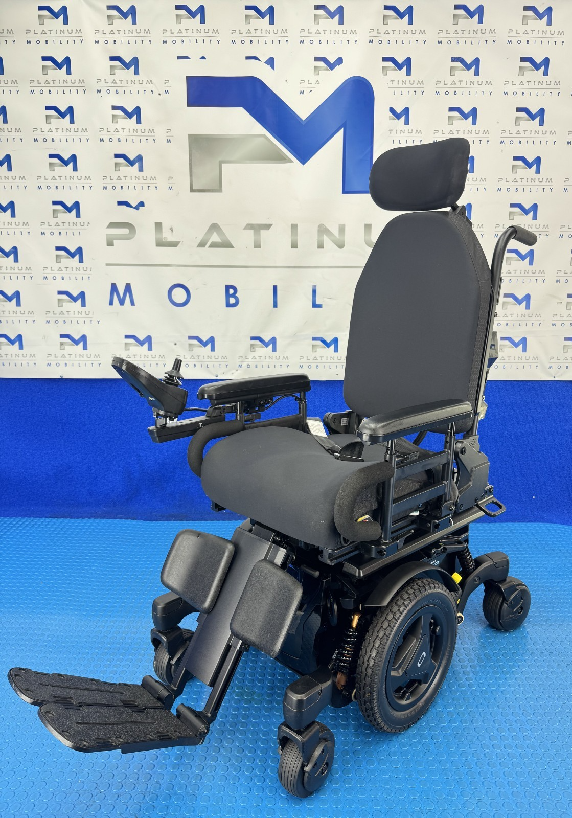 PRIDE QUANTUM EDGE 3 STRETTO 6MPH ELECTRIC POWER WHEELCHAIR POWERCHAIR 2771