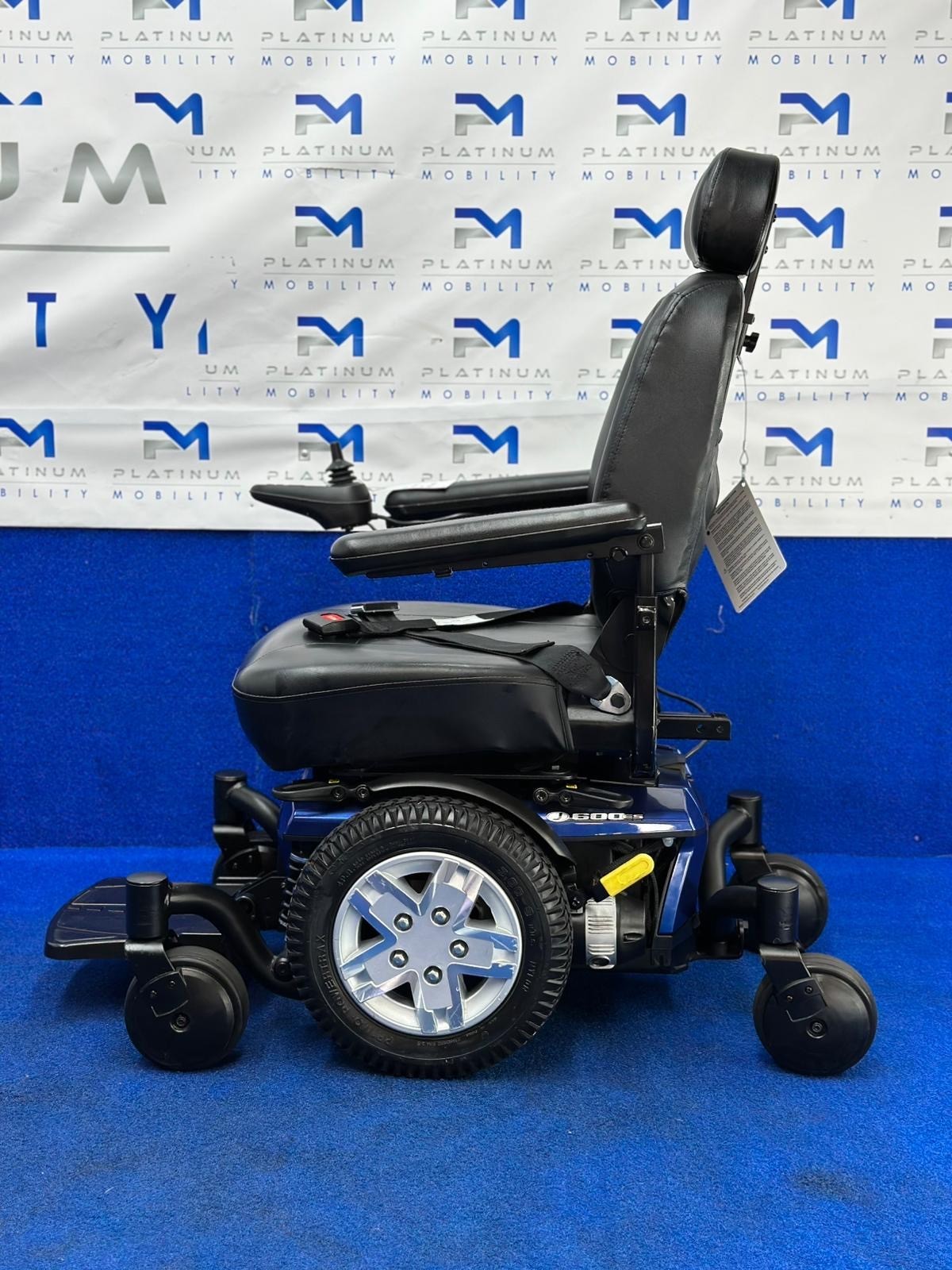 Pride Jazzy 600ES Powerchair – 4mph Electric Wheelchair Mobility Aid (1358