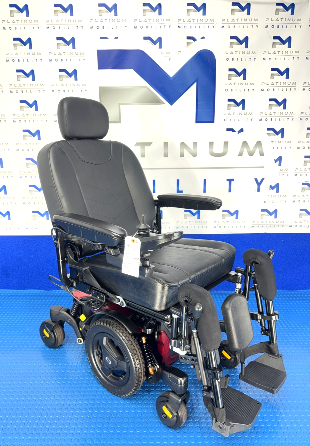 Quantum Edge 3 Stretto Powerchair – 4mph Hydraulic Legs Electric Wheelchair 4011