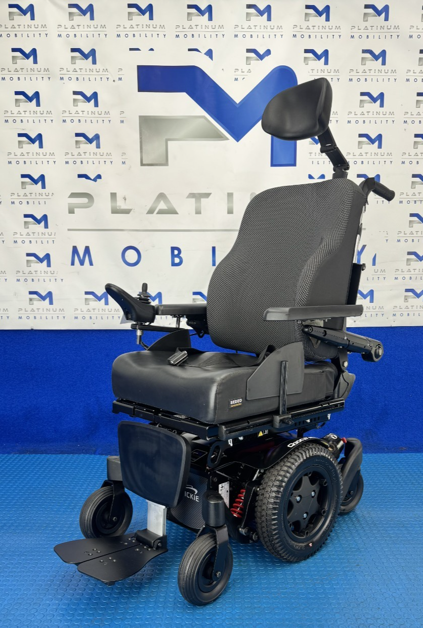 2025 Sunrise Quickie Q300M Mini Powerchair 6 mph Tilt Electric Wheelchair 2372
