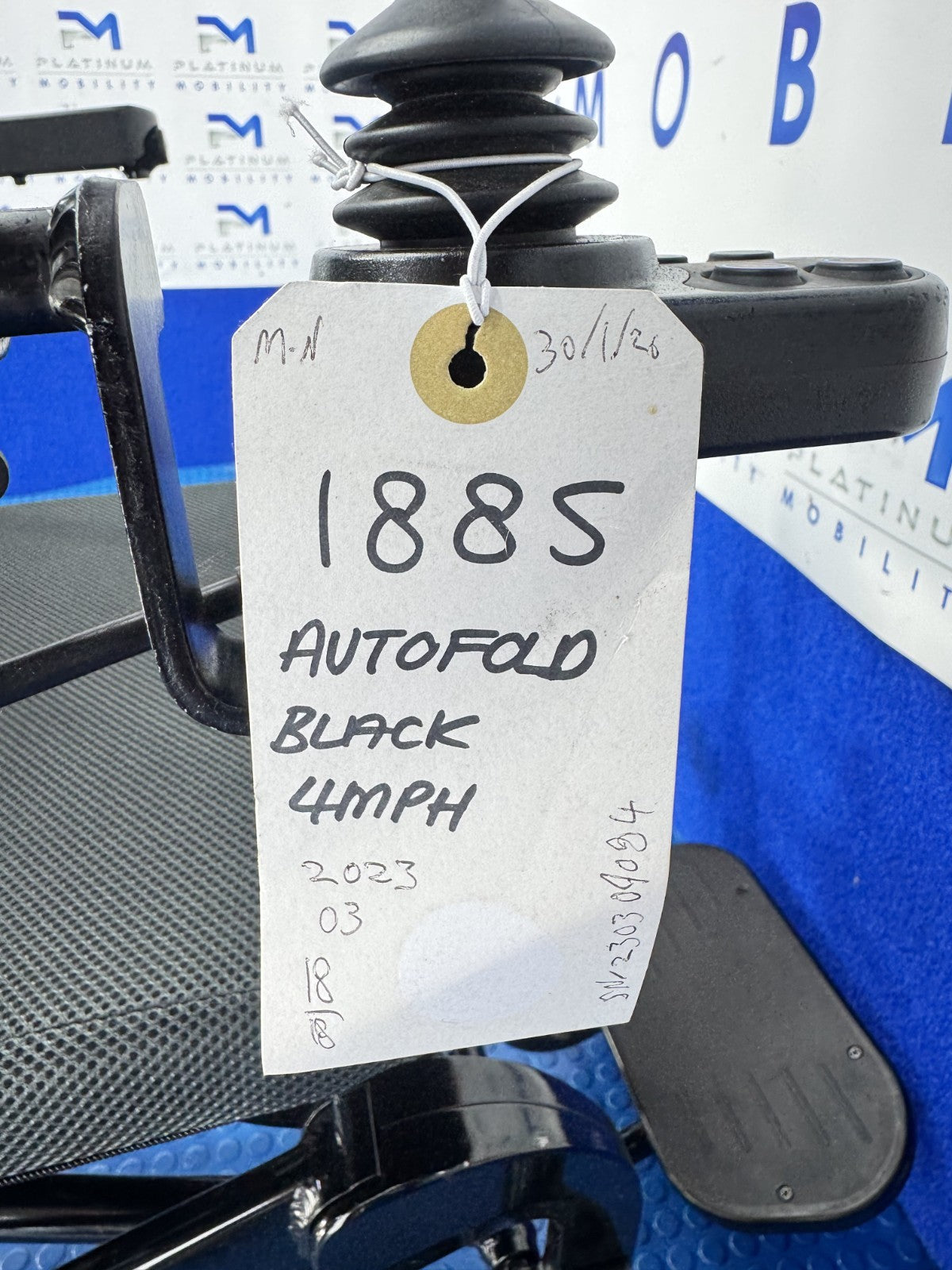Drive Autofold 4mph, Lithium Battery, Solid Tyres, No VAT 1885