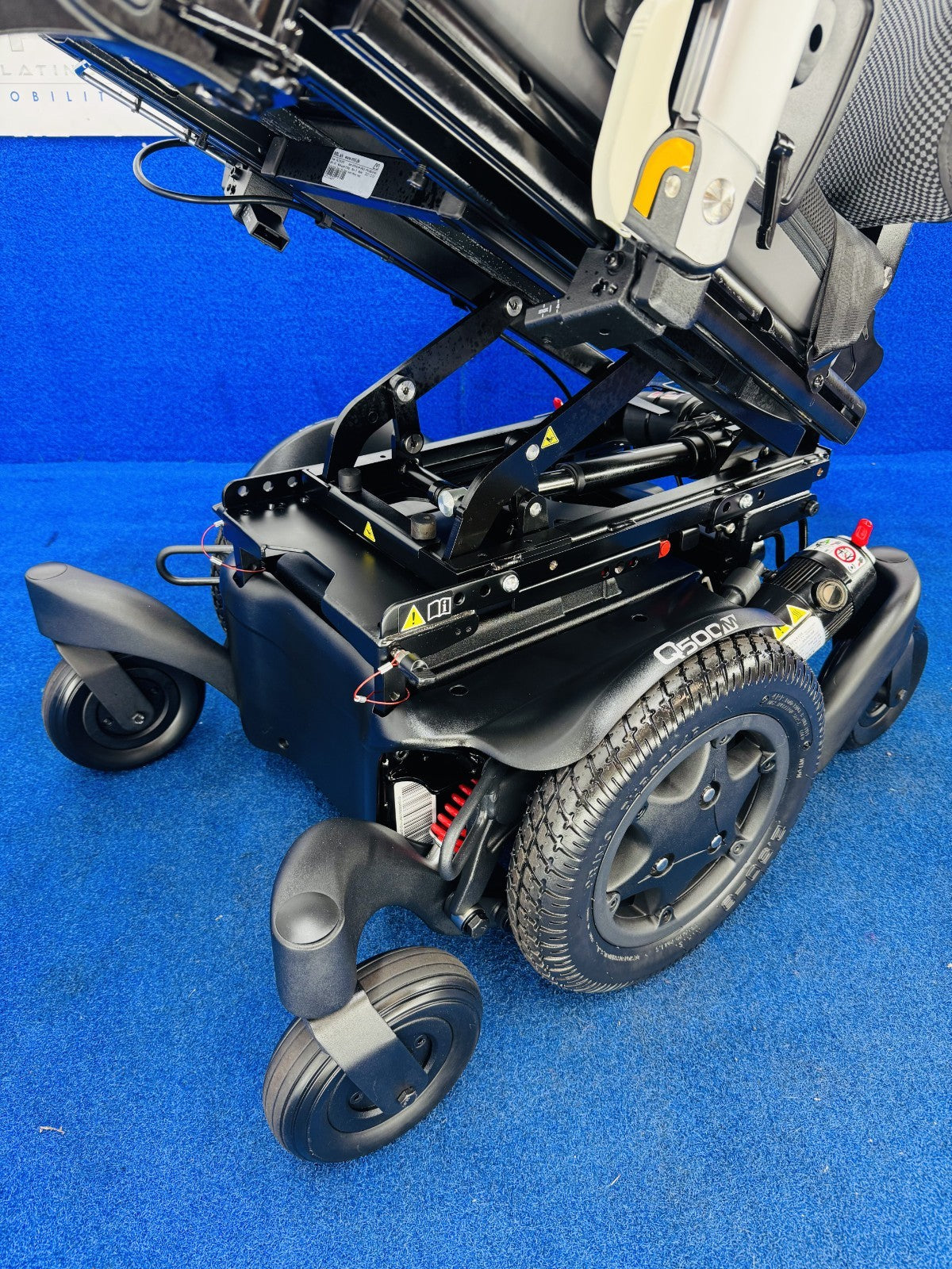 Quickie Q500 M Powerchair – 4mph Tilt Electric Wheelchair by Sunrise (1427)