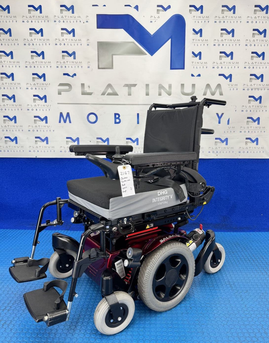 Sunrise Quickie Salsa M2 – 6mph Electric Mobility Wheelchair Powerchair 2167