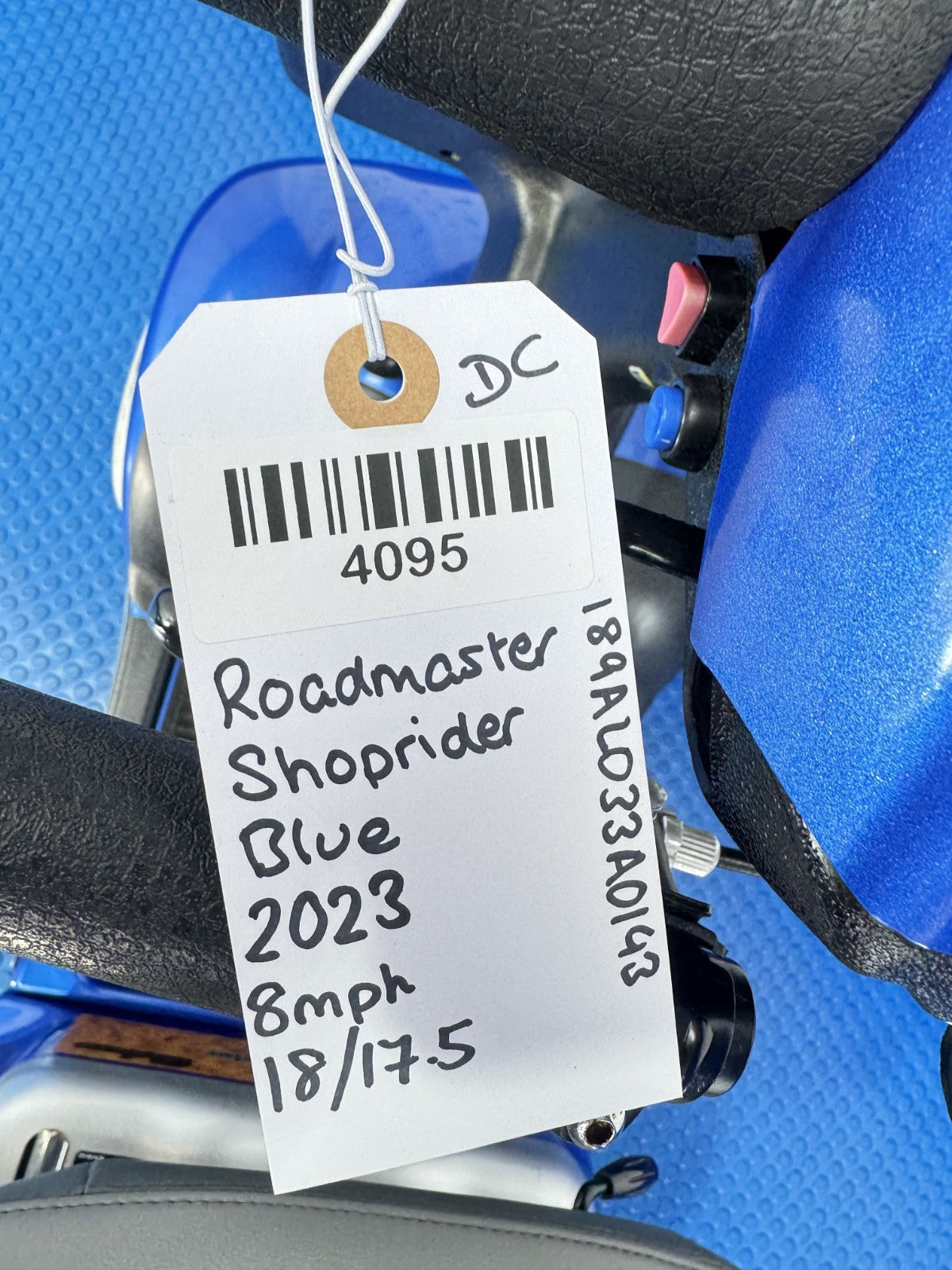 Shoprider Cadiz Mobility Scooter 8MPH Road Legal Free Delivery 4095