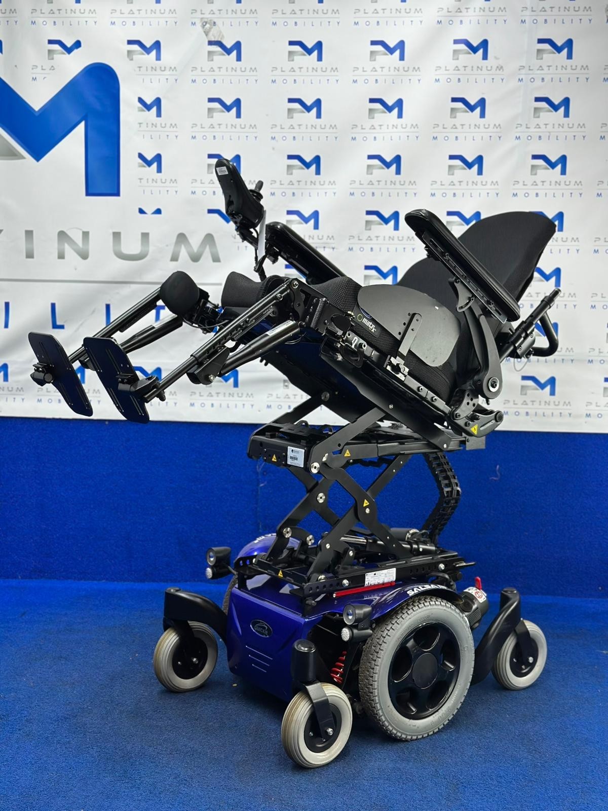 Sunrise Quickie Salsa M2 – 4mph Electric Mobility Wheelchair Powerchair (1482)