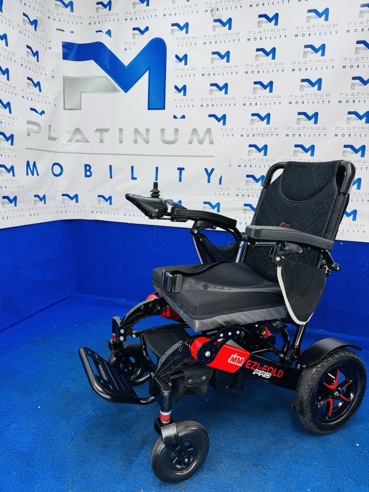 Monach Ezi-FOLD 4 MPH PRO FOLDING ELECTRIC WHEELCHAIR MOBILITY POWERCHAIR 1175