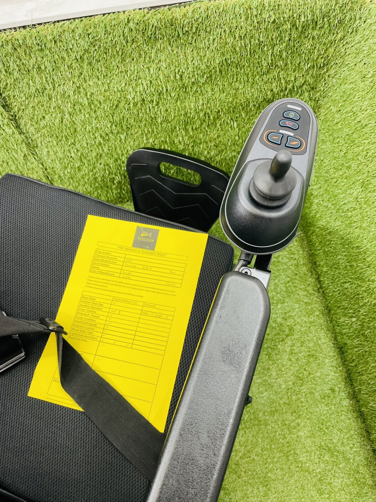 QUICKIE Q50R FOLDING 4MPH TRANSPORTABLE LITHIUM ELECTRIC POWERCHAIR WHEELCHAIR