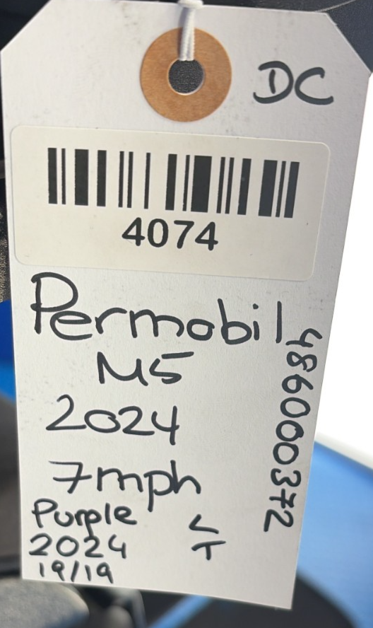 Permobil M5 Corpus 6 mph Electric Rise, Tilt Powerchair Mobility 4074