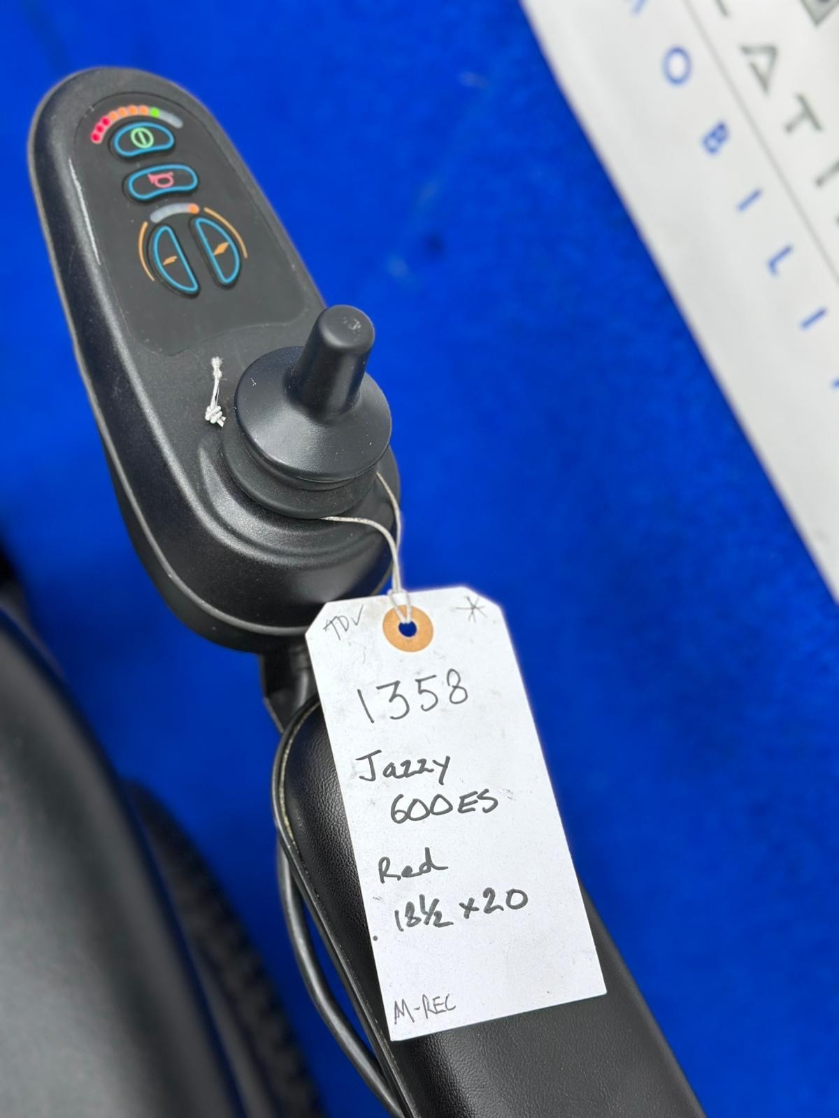 Pride Jazzy 600ES Powerchair – 4mph Electric Wheelchair Mobility Aid (1358