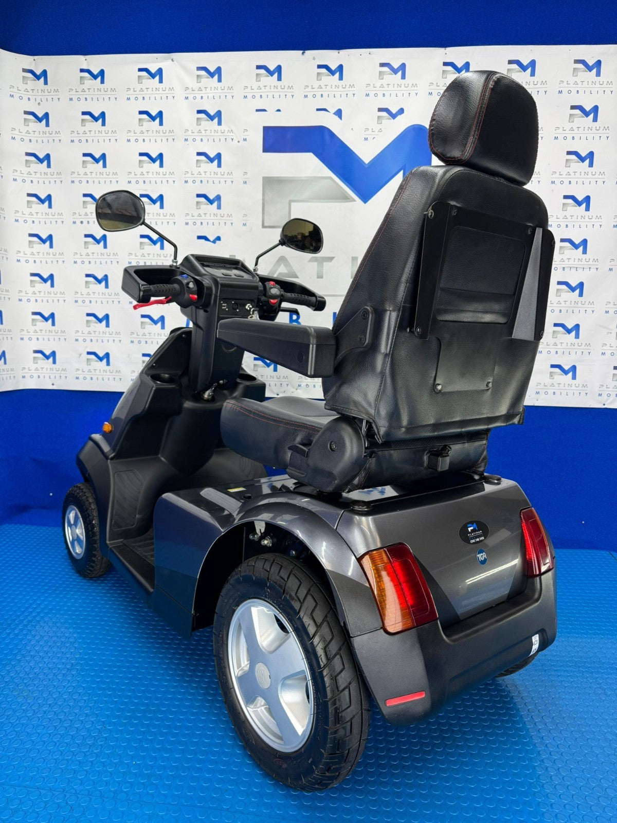2021 TGA Breeze S3 8MPH Large All Terrain Mobility Scooter Road Legal #2112