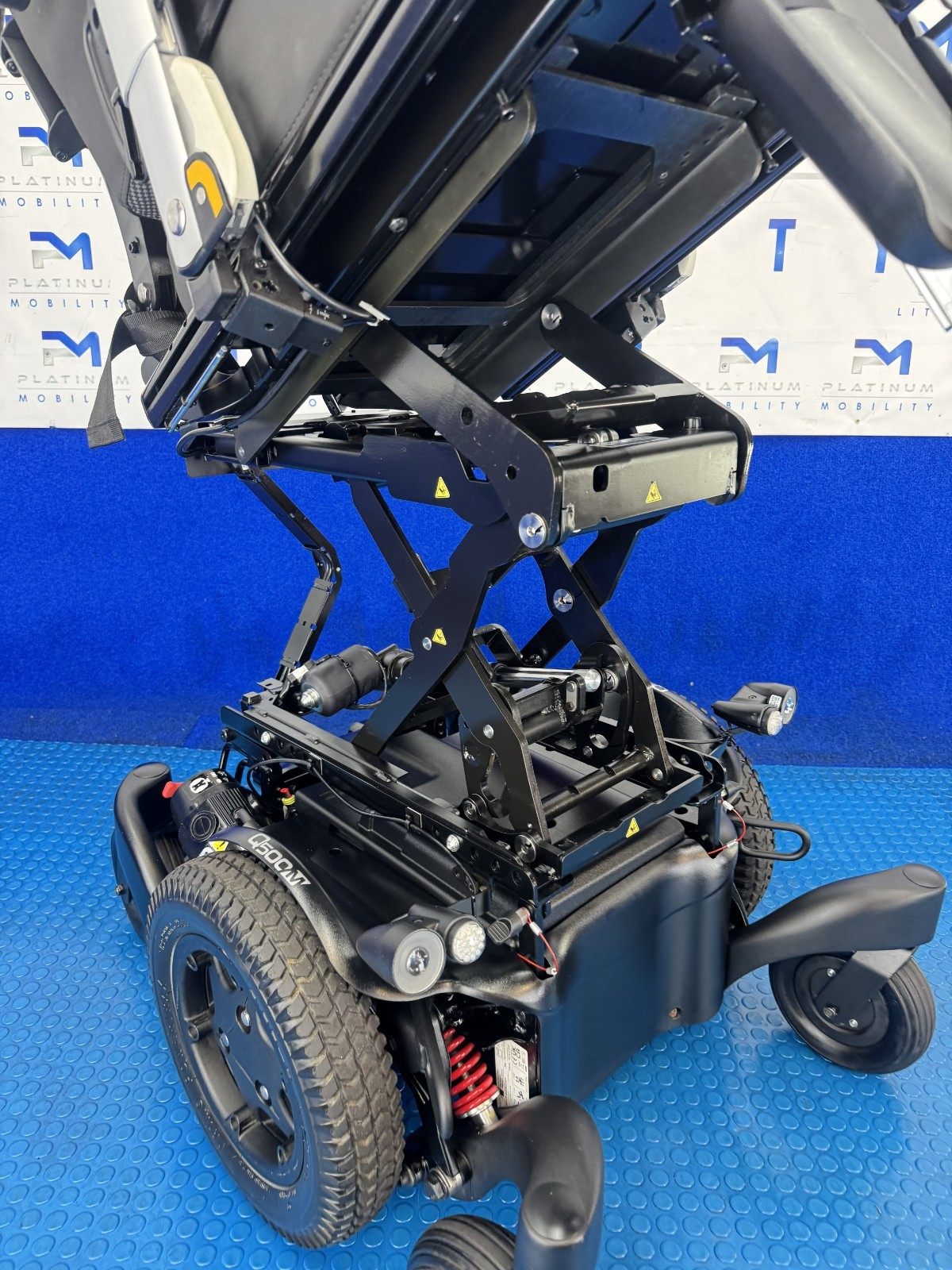 SUNRISE QUICKIE Q500M 6MPH ELECTRIC WHEELCHAIR RISER TILT POWERCHAIR 2549
