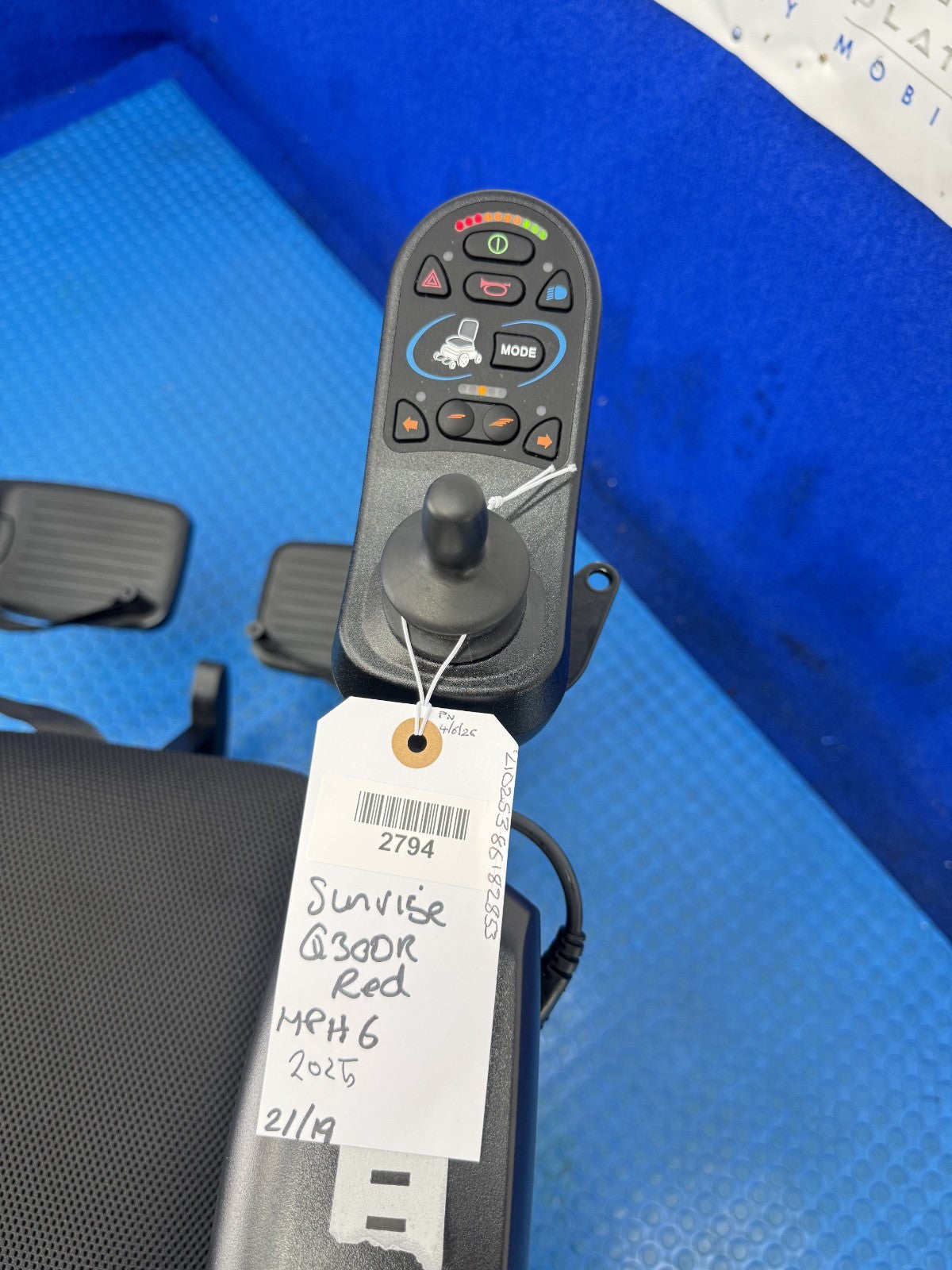 2025 Sunrise Medical Q300 R Powerchair Tilt 6MPH Electric Wheelchair 2794