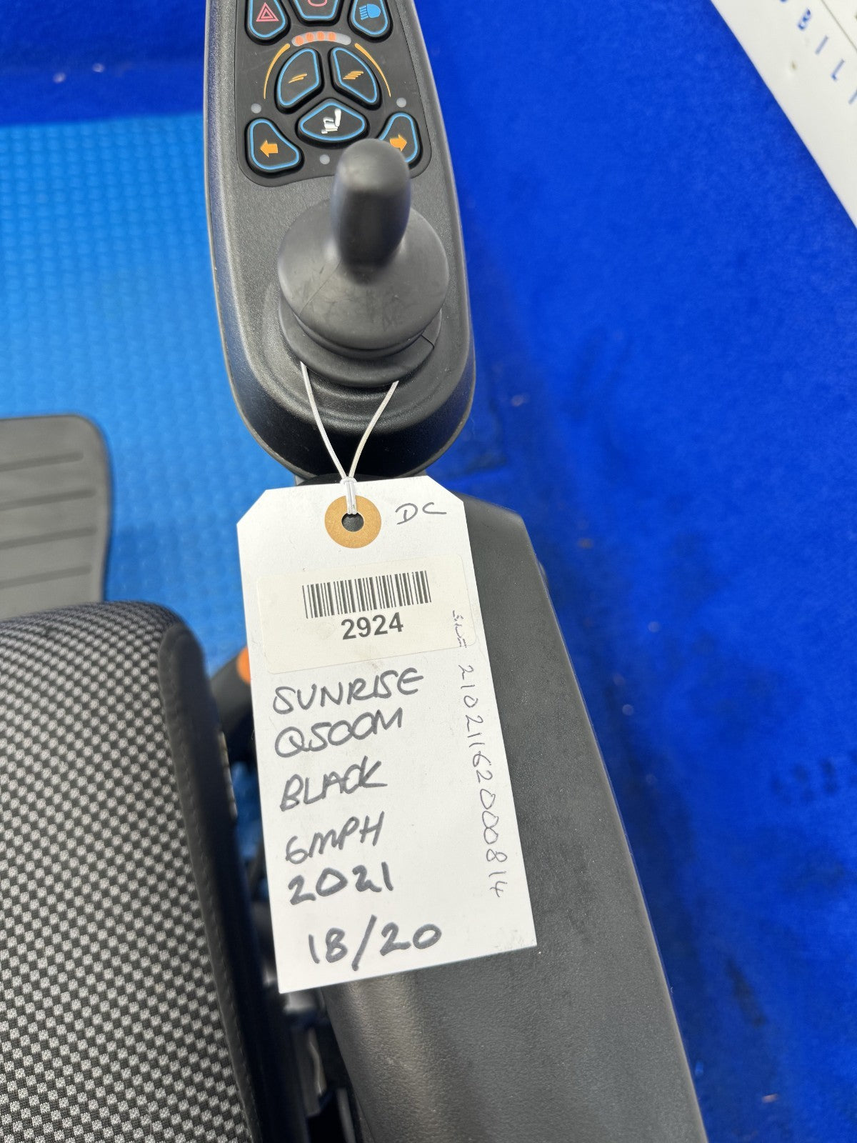 SUNRISE QUICKIE Q500M 6 MPH ELECTRIC MOBILITY POWERCHAIR WHEELCHAIR 2924