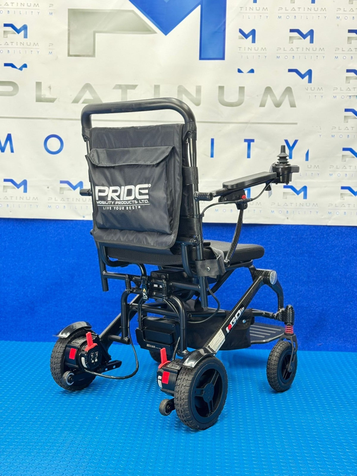 Pride I Go Lite Carbon Fibre Lightweight Portable Powerchair 18kg 4mph 1943