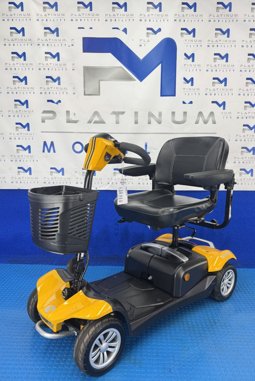 Rascal Vista Mobility Scooter New Batteries Solid Tyres 4mph 2425