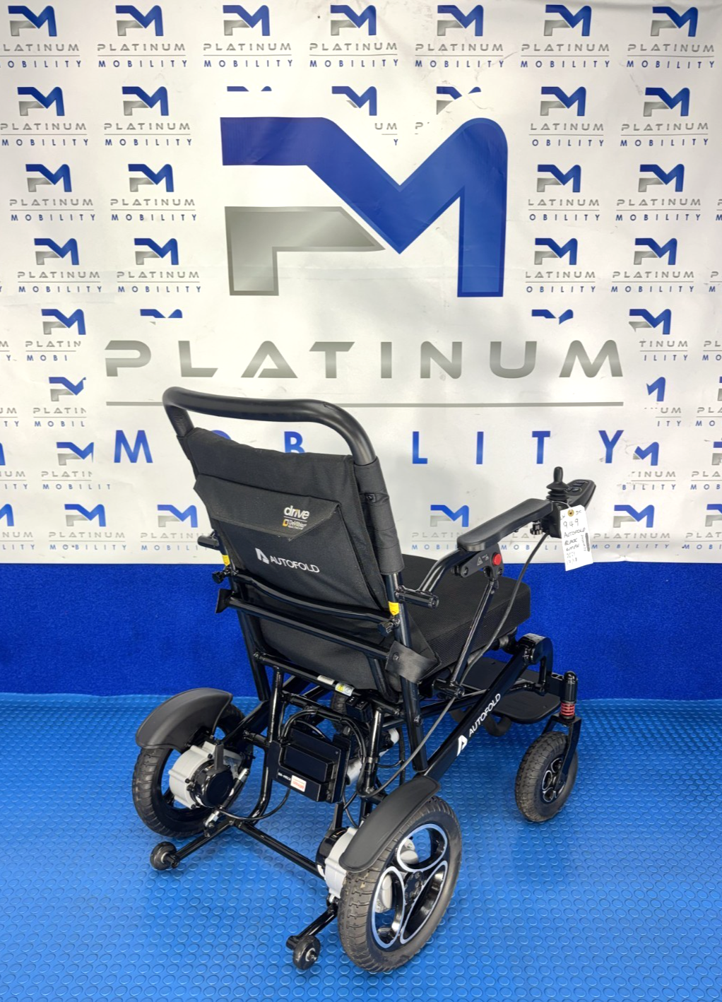 Drive Autofolding Electric Powerchair 4mph Lithium Battery Solid Tyres 949