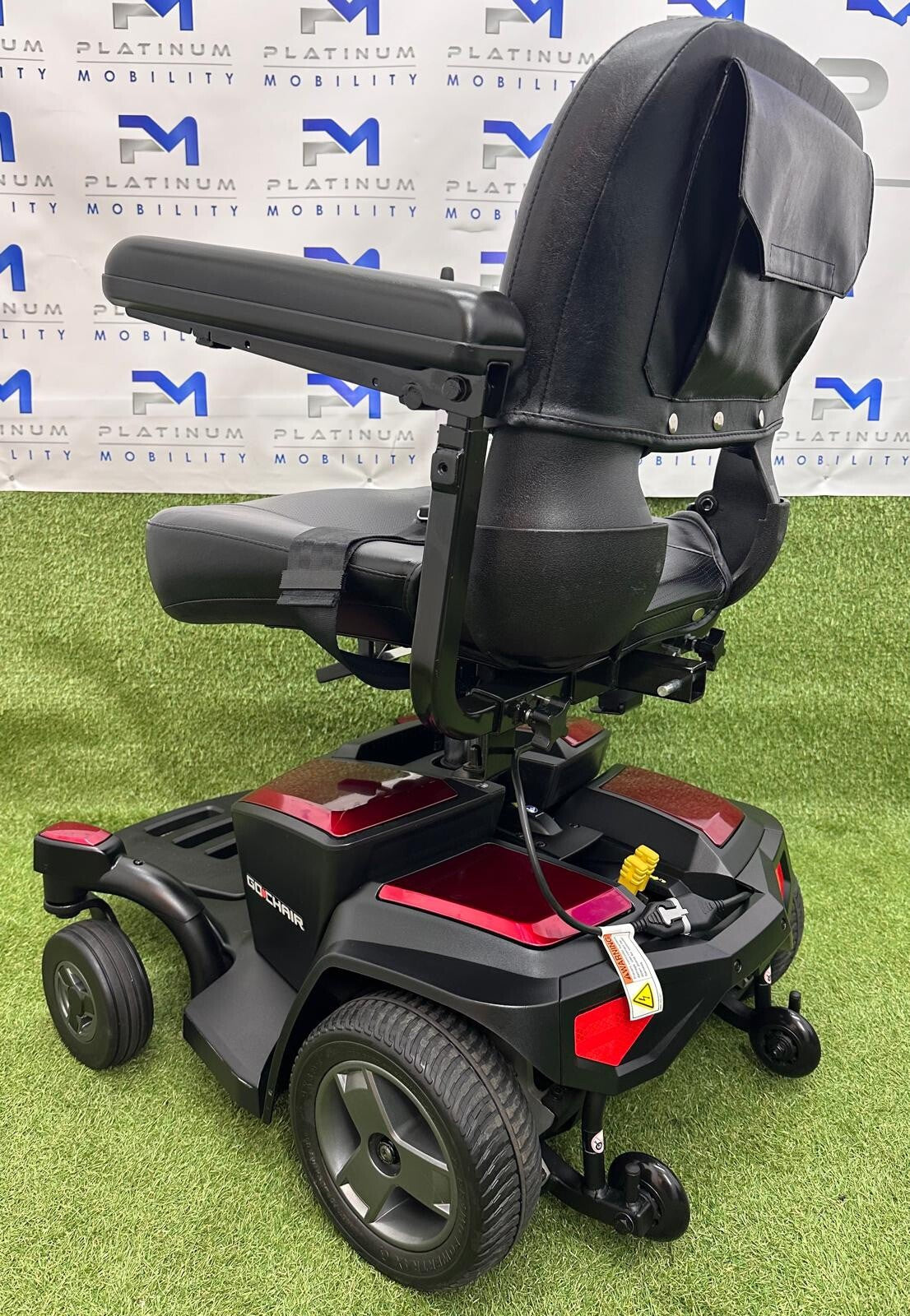 PRIDE GO CHAIR RWD 4MPH ELECTRIC TRANSPORTABLE MOBILITY POWERCHAIR WHEELCHAIR