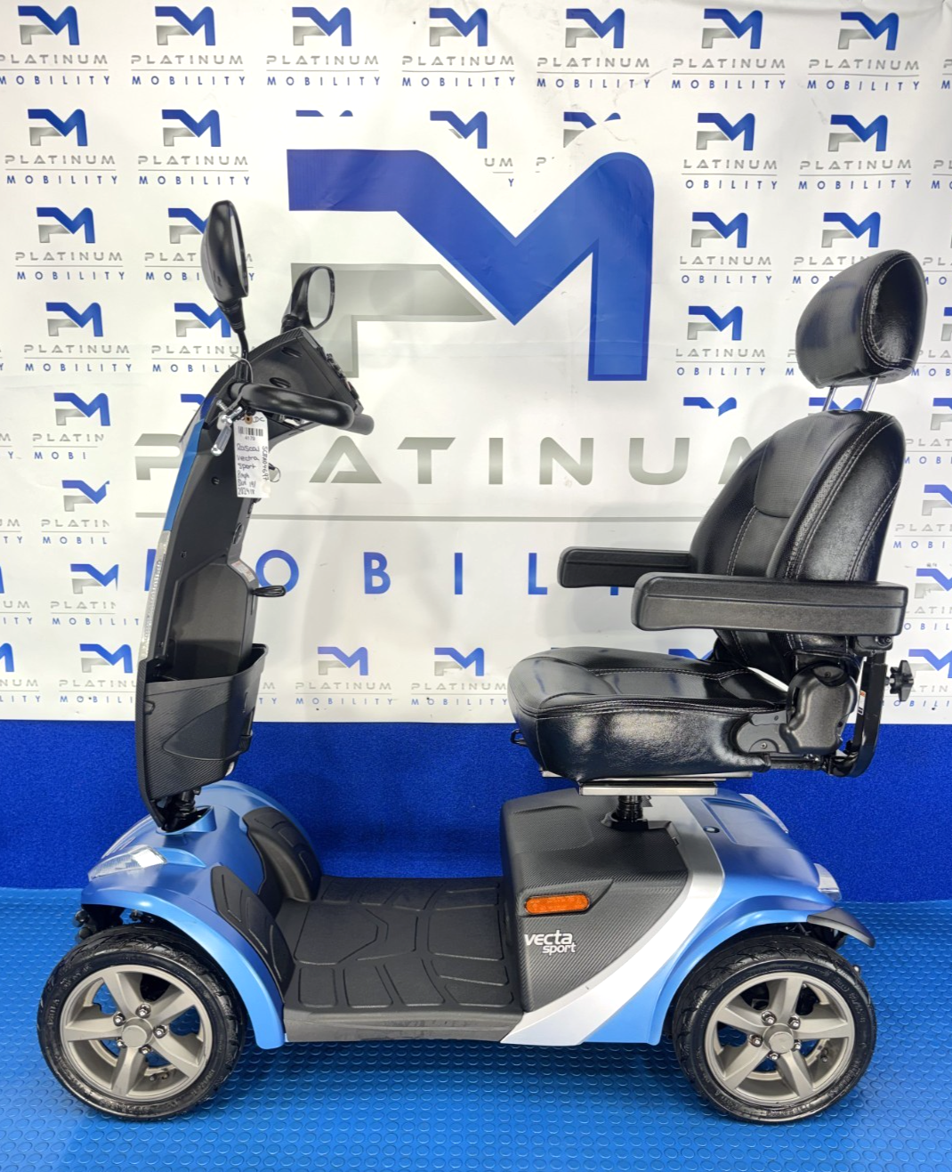 Rascal Vecta Sport Mobility Scooter 8mph Air Tyres New Batteries No VAT 4179