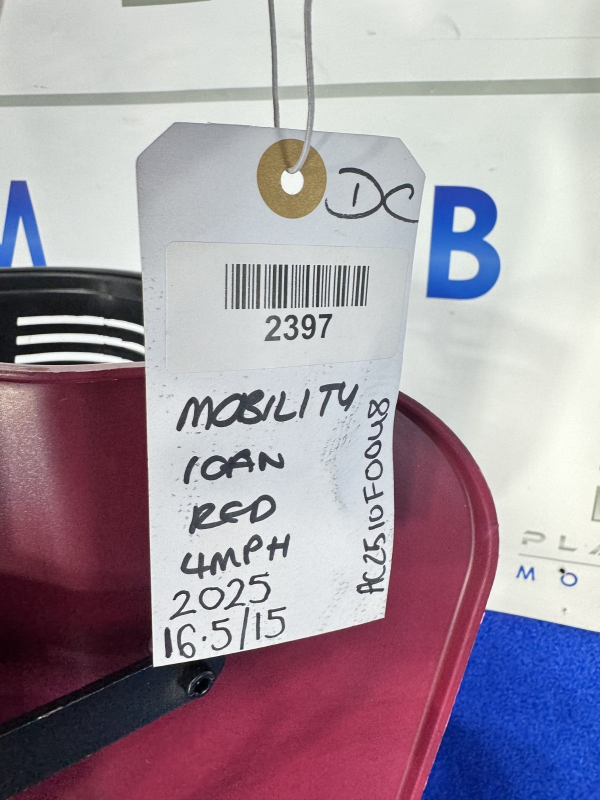 2025 Mobility Ican X-02 Mobility Scooter 4mph Removable Battery 2397