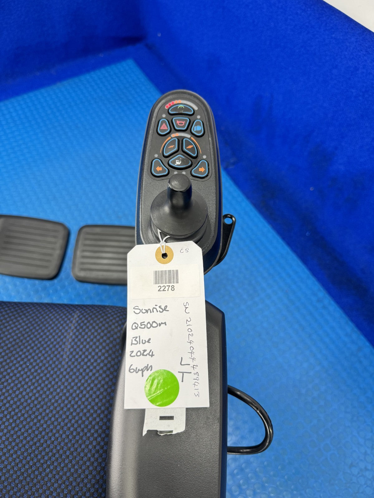 SUNRISE QUICKIE Q500M 6MPH ELECTRIC WHEELCHAIR RISER POWERCHAIR 2278