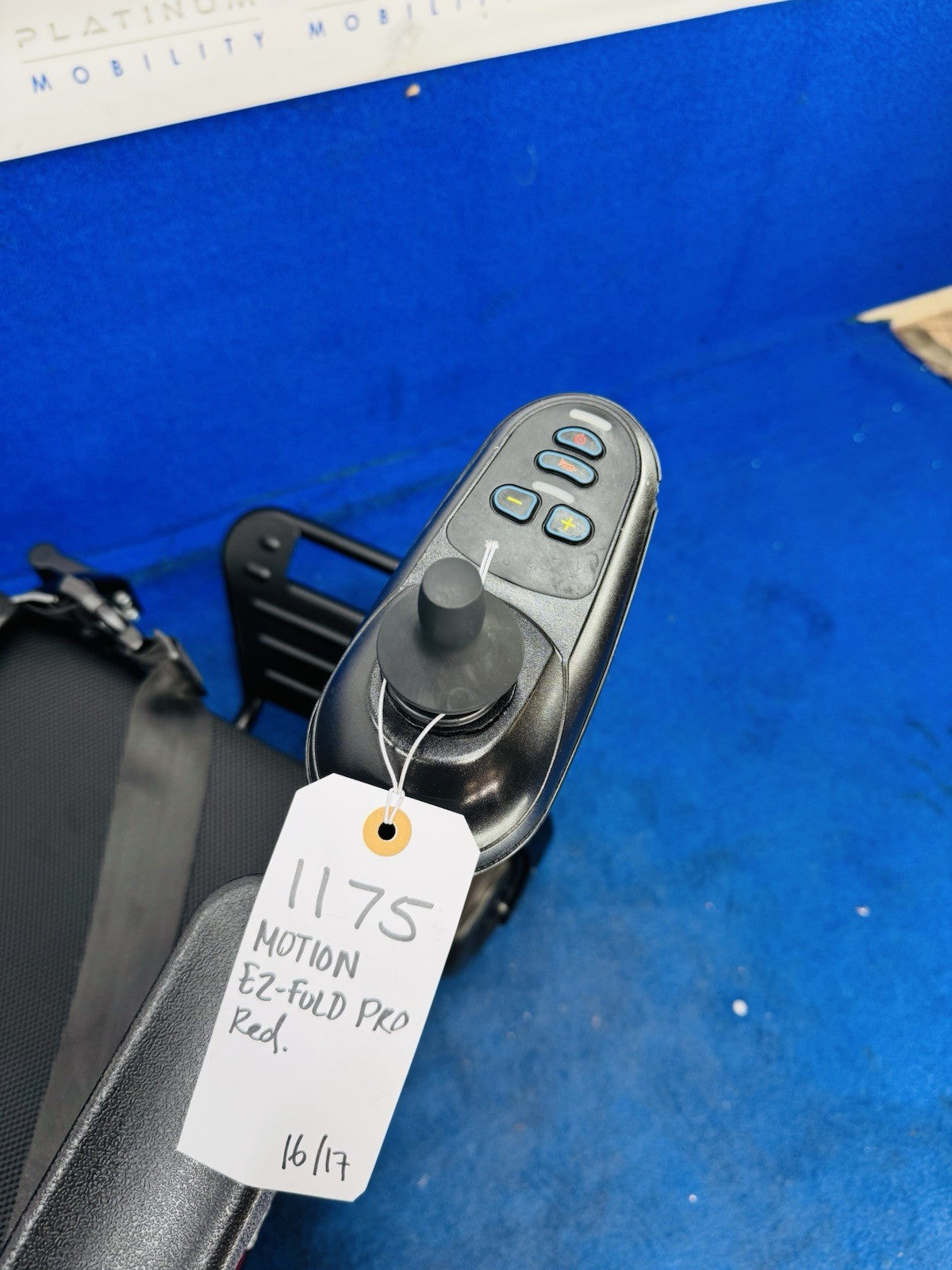 Monach Ezi-FOLD 4 MPH PRO FOLDING ELECTRIC WHEELCHAIR MOBILITY POWERCHAIR 1175