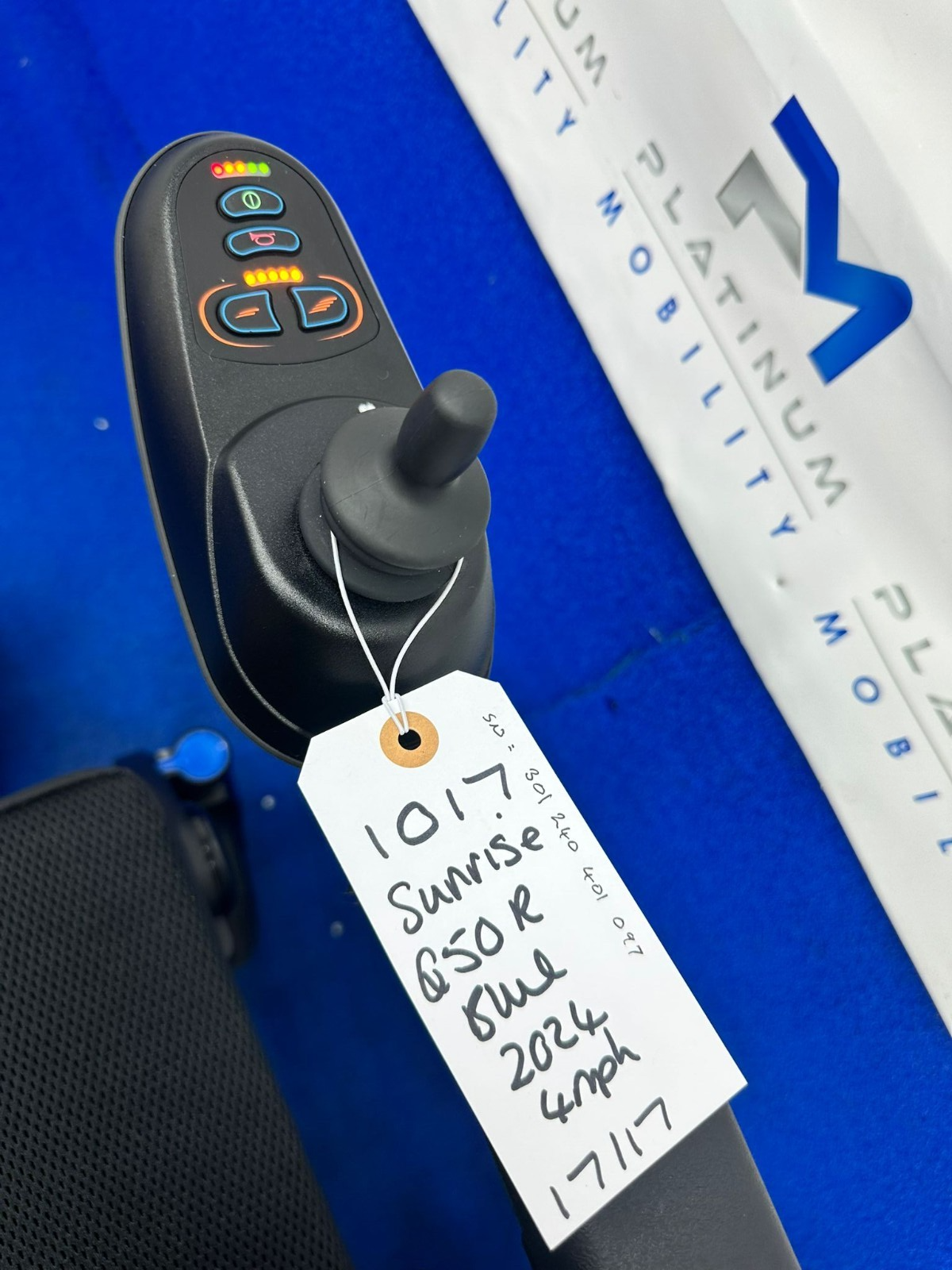 2024 SUNRISE Q50 R FOLDING 4MPH FOLDING ELECTRIC WHEELCHAIR POWERCHAIR 1017