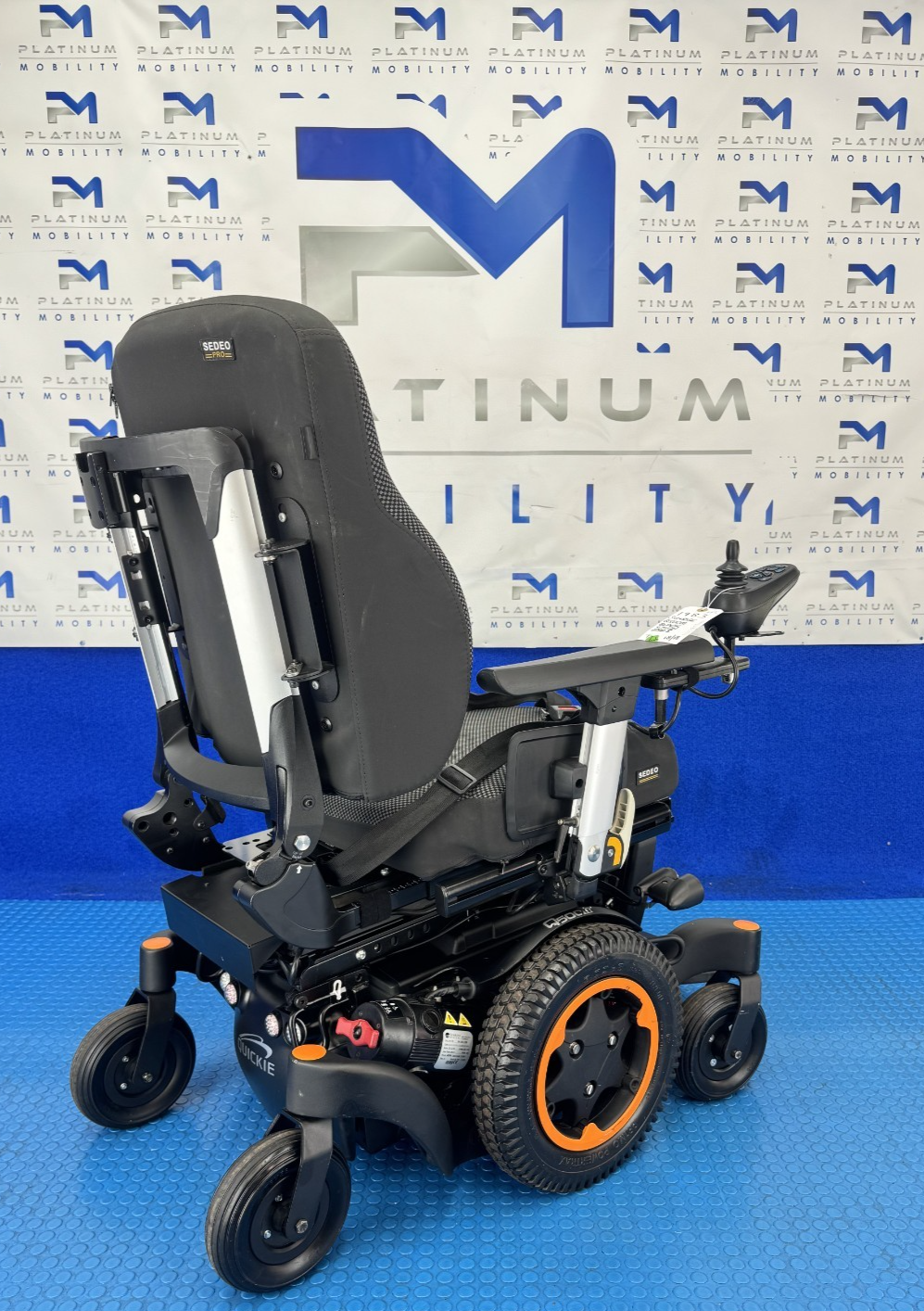 SUNRISE QUICKIE Q500M 6MPH ELECTRIC WHEELCHAIR RISER AND TILT POWERCHAIR 1983