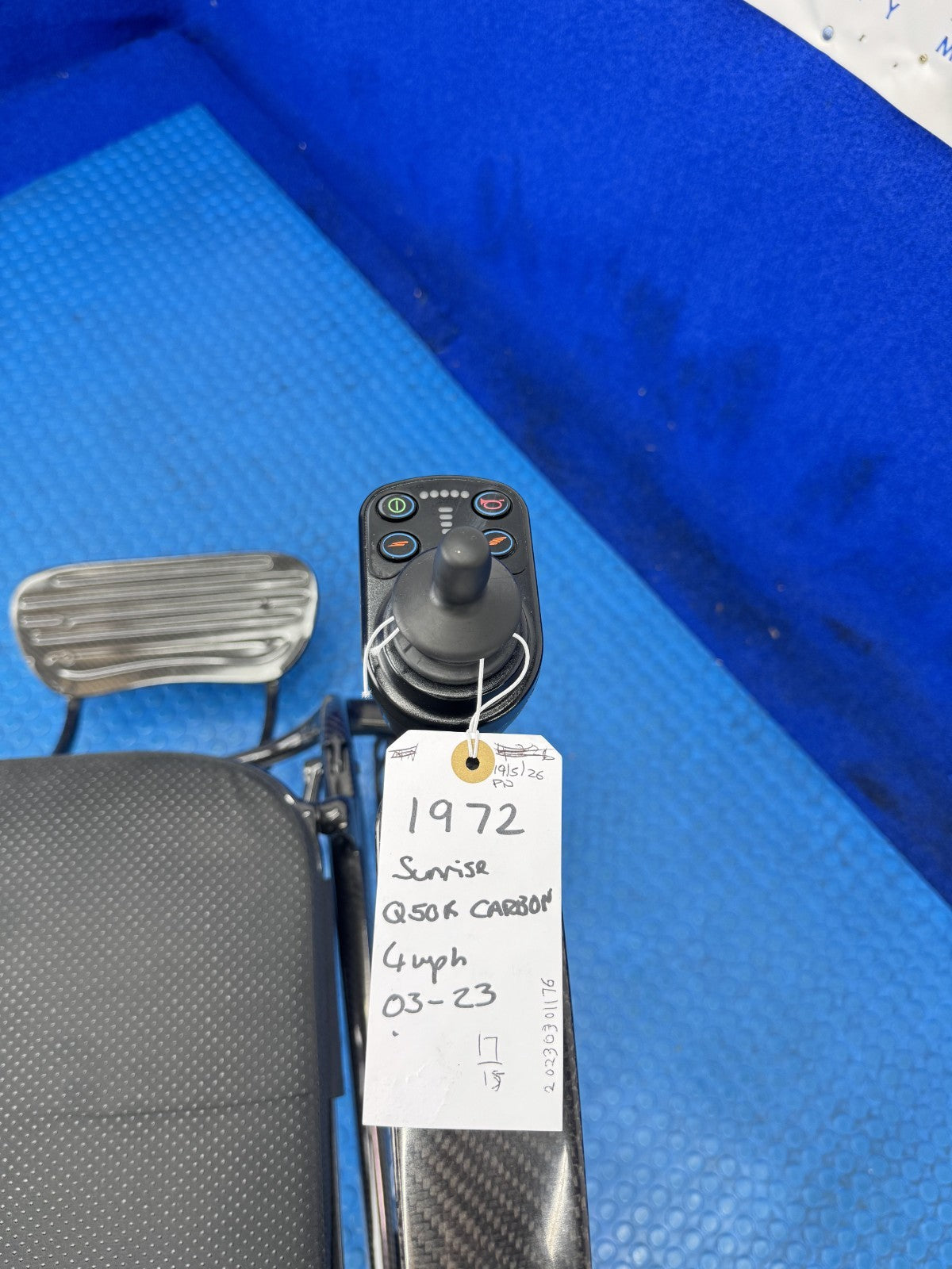 Sunrise Quickie Q50R 14KG Carbon Fibre Electric Wheelchair Powerchair 4MPH 1972