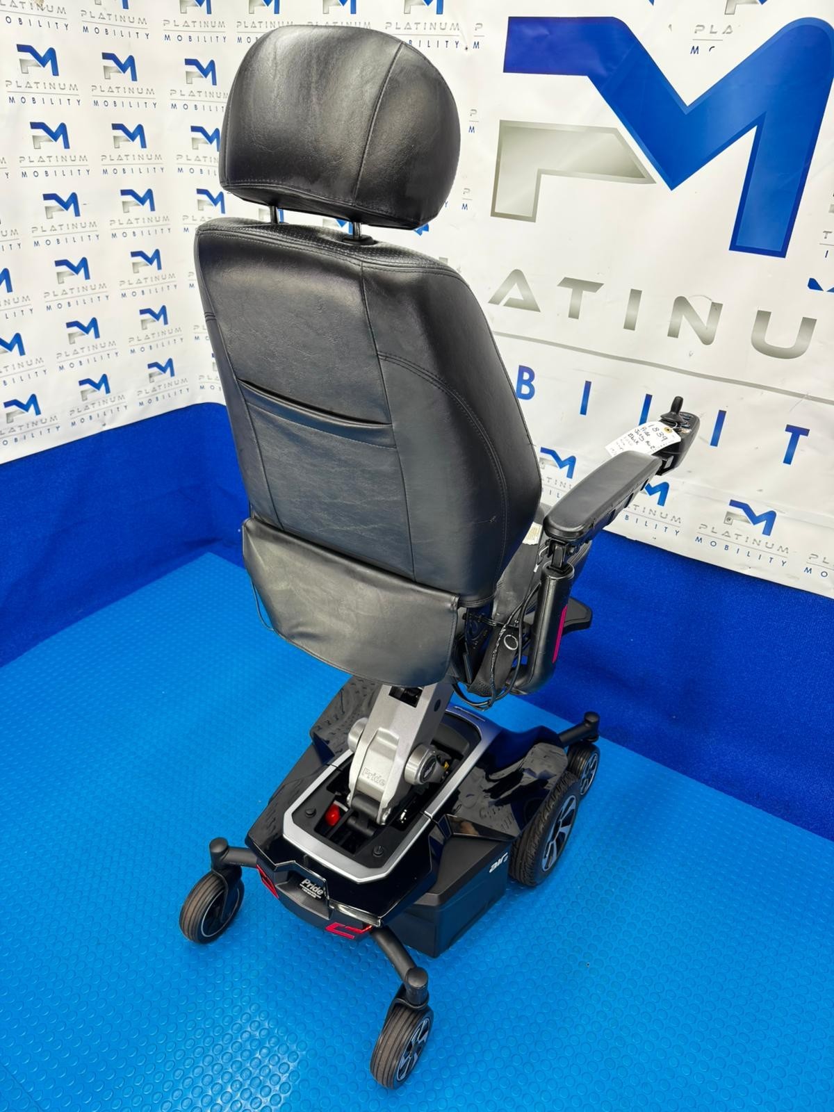 Pride Jazzy Air 2.0 Power Chair Electric Wheelchair with Electric Seat Lift 1839