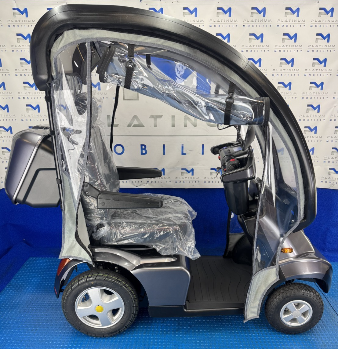Ex Demo TGA Breeze S4 Canopy 8mph Road Large All Terrain Mobility Scooter 2562