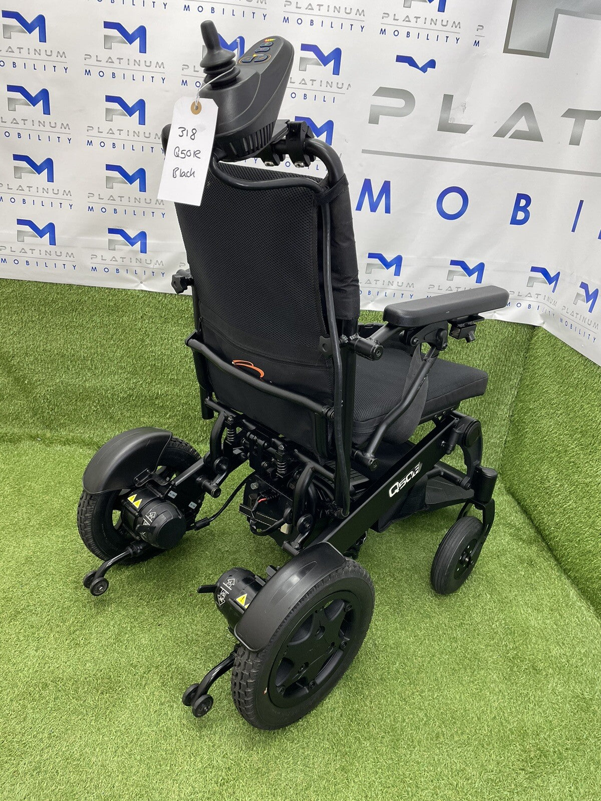 QUICKIE Q50R FOLDING 4MPH TRANSPORTABLE LITHIUM ELECTRIC POWERCHAIR WHEELCHAIR