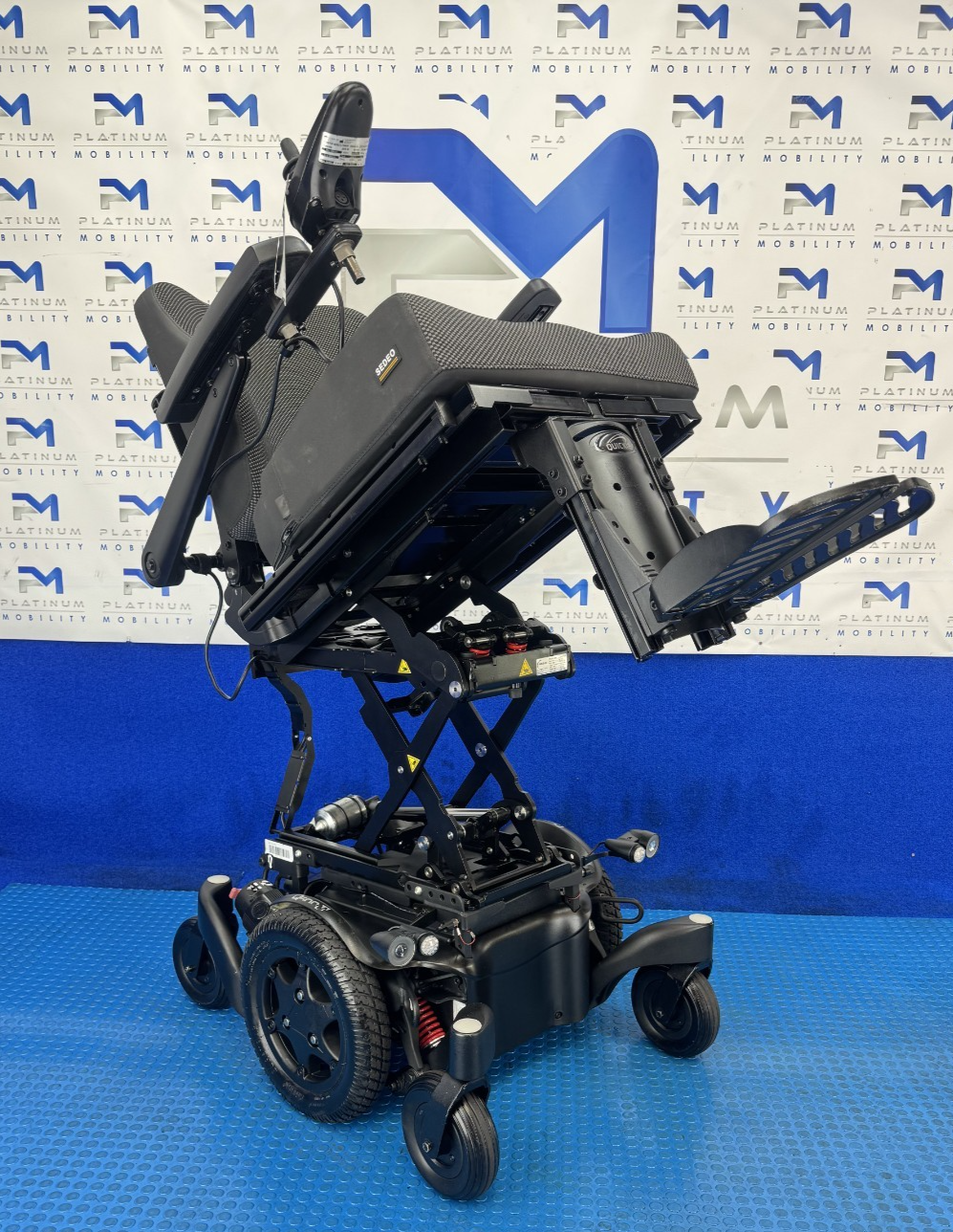 SUNRISE QUICKIE Q500M 6MPH ELECTRIC WHEELCHAIR RISER TILT POWERCHAIR 2455