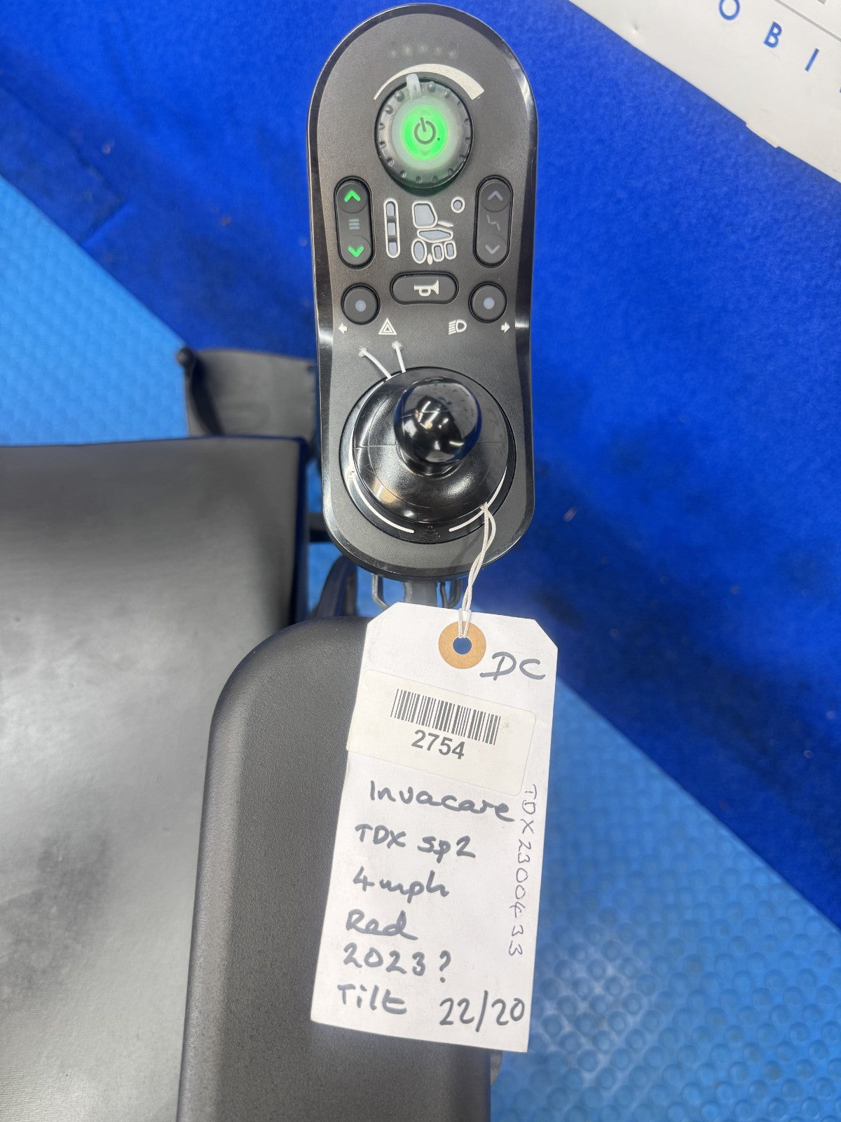 INVACARE TDX SP2 4 MPH TILT ELECTRIC WHEELCHAIR POWERCHAIR MOBILITY 2754