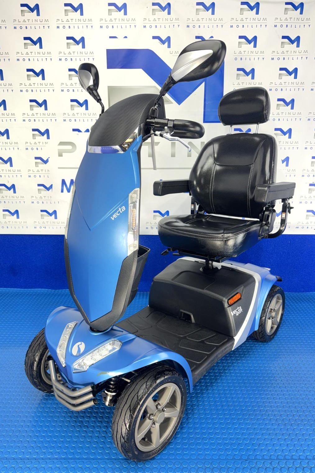 Rascal Vecta Sport Mobility Scooter 8mph Air Tyres New Batteries No VAT 4179