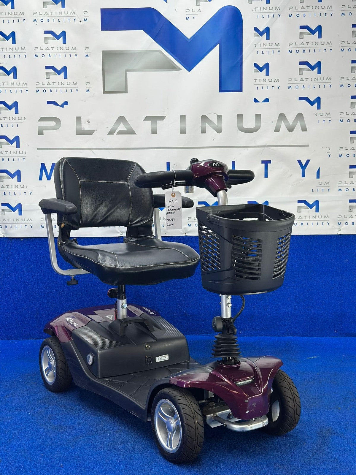 Motion Healthcare Airium 4MPH Folding  Mobility Boot Scooter - 1699