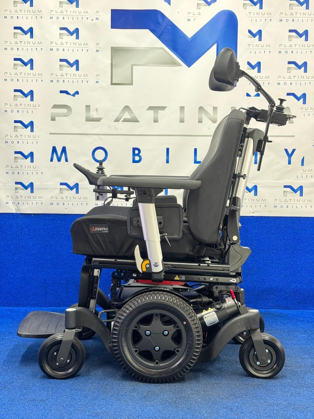 SUNRISE QUICKIE Q500 M 4MPH ELECTRIC POWERCHAIR WHEELCHAIR Carer Control 1803