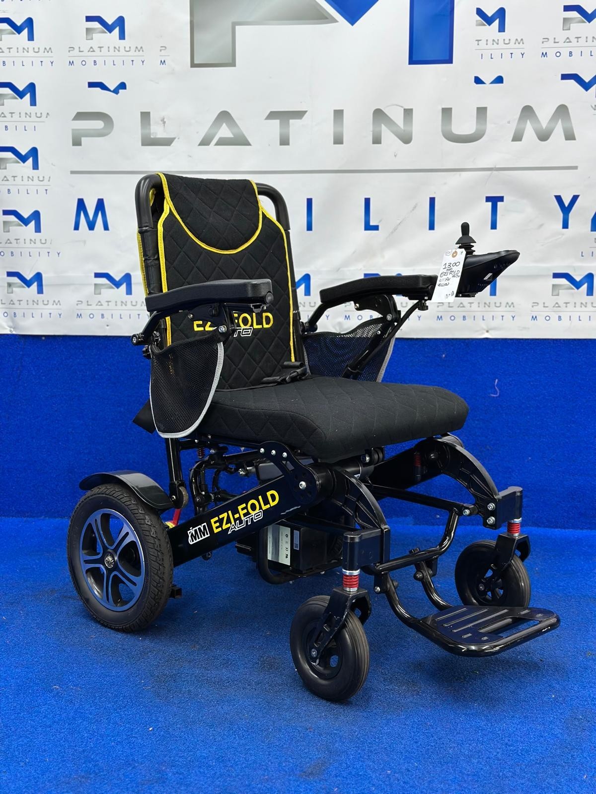 2024 Monarch MM Ezi Fold 4Mph Electric Wheelchair Powerchair - Auto Fold (1300)