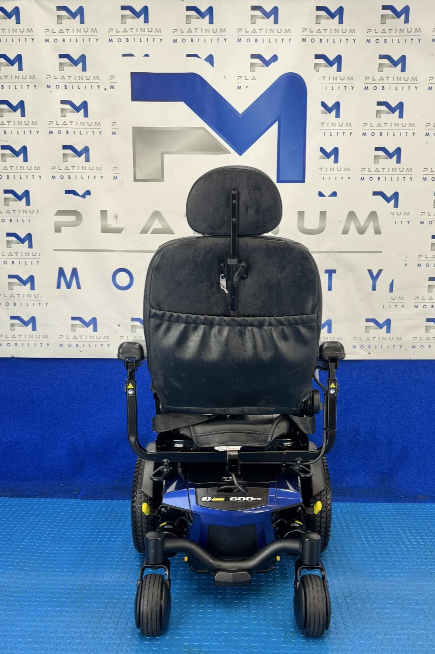 Pride Jazzy 600 ES Electric Wheelchair 4mph New Batteries 2375