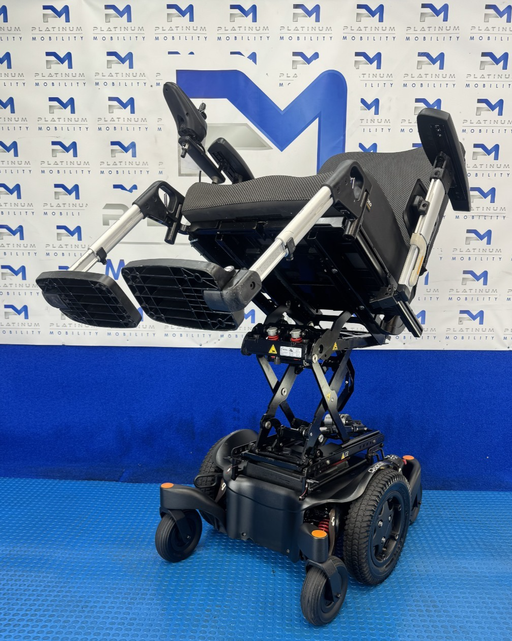 SUNRISE QUICKIE Q500M 4MPH ELECTRIC WHEELCHAIR RISER TILT POWERCHAIR 2453