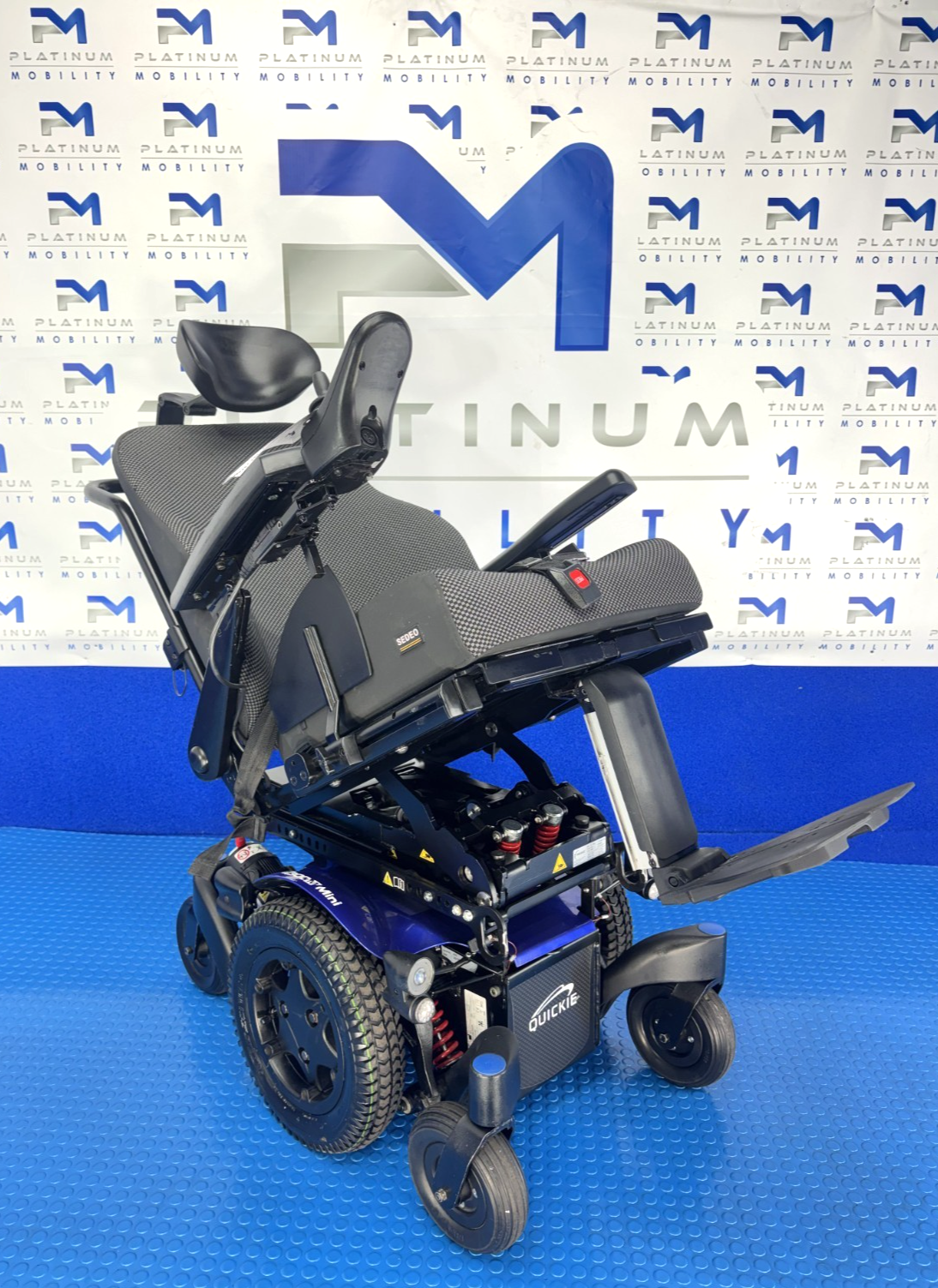 Sunrise Quickie Q300M Powerchair 6 mph Riser, Tilt Electric Wheelchair 2983