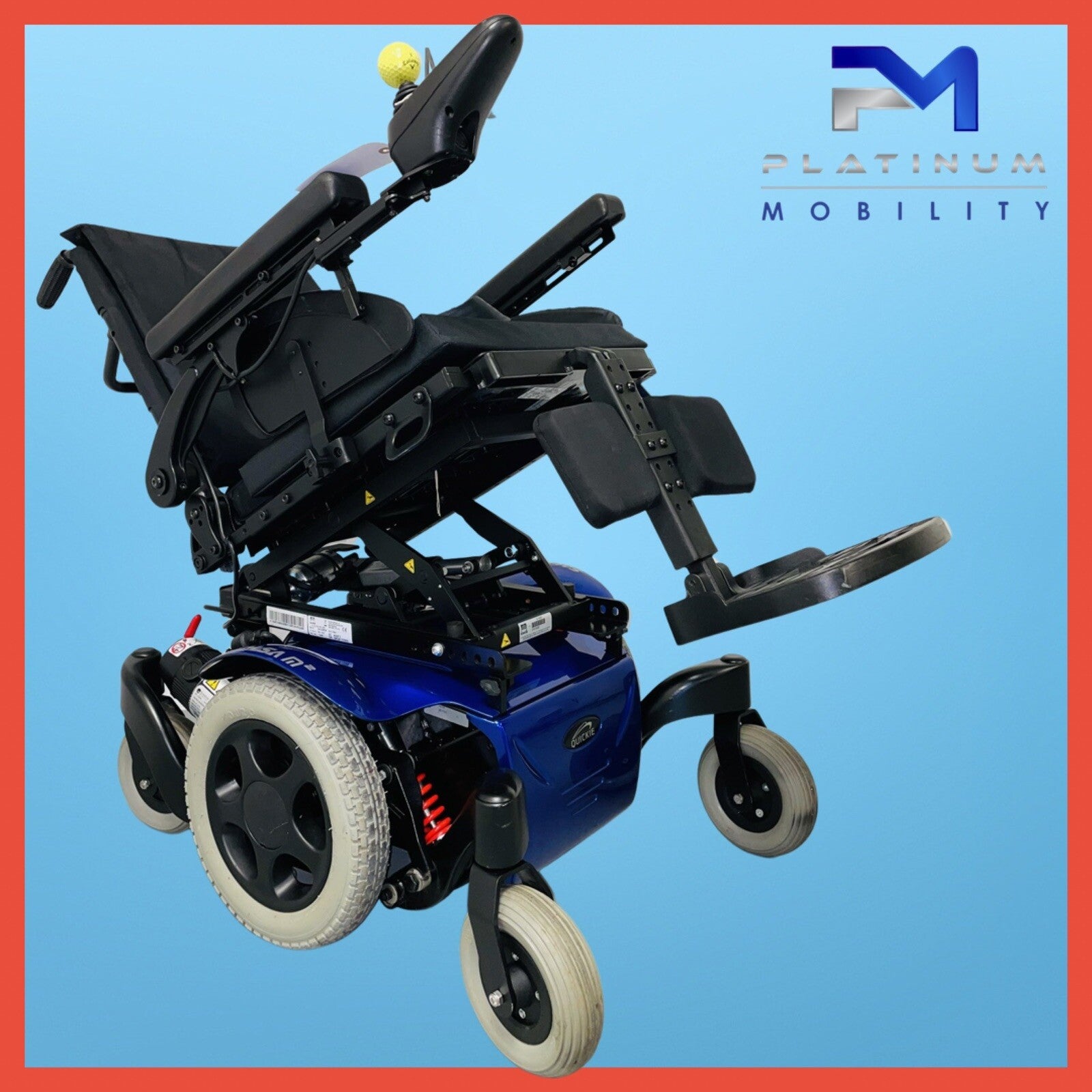 SUNRISE QUICKIE SALSA M2 ELECTRIC MOBILITY WHEELCHAIR POWERCHAIR SCOOTER CHAIR
