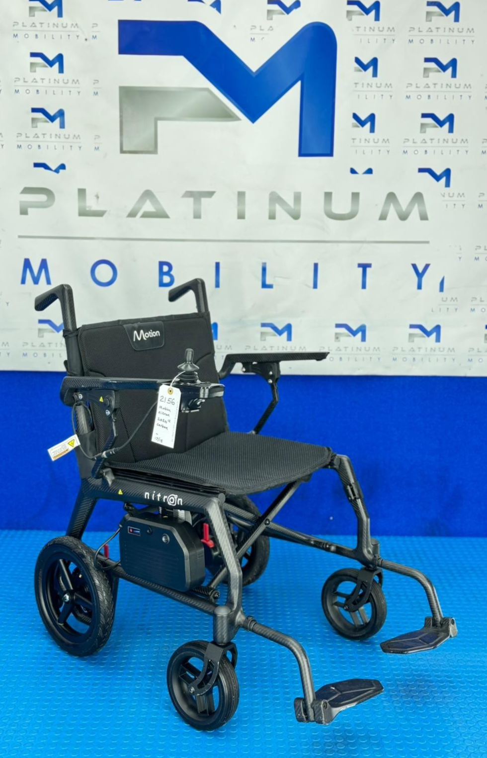 Motion Nitron Carbon Fibre Powerchair electric wheelchair ONLY 12.8kg 2156
