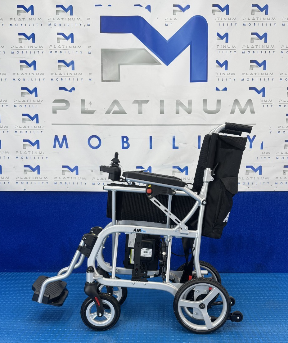 MONARCH AIR PRO LIGHTWEIGHT FOLDING POWERCHAIR 12.5KG TRAVEL 2338