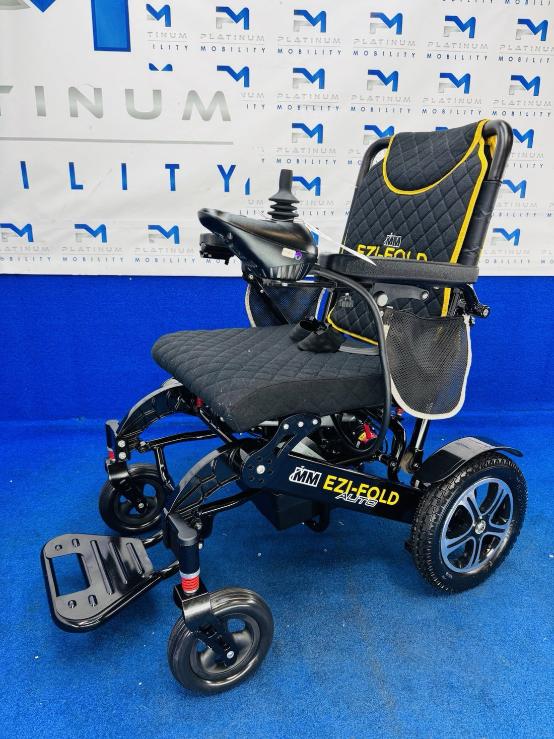 2023 Monarch MM Ezi Fold Electric Wheelchair Powerchair - Auto Fold Fob Control