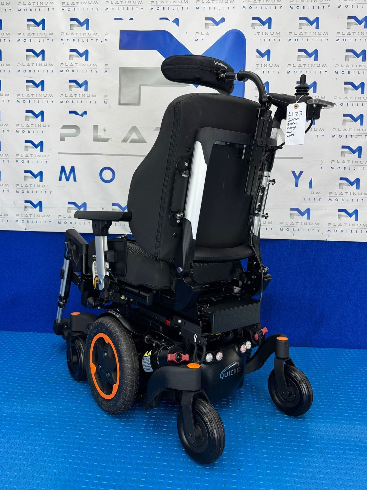 Quickie Q500 M Powerchair – 6mph Riser Electric Wheelchair by Sunrise 2123