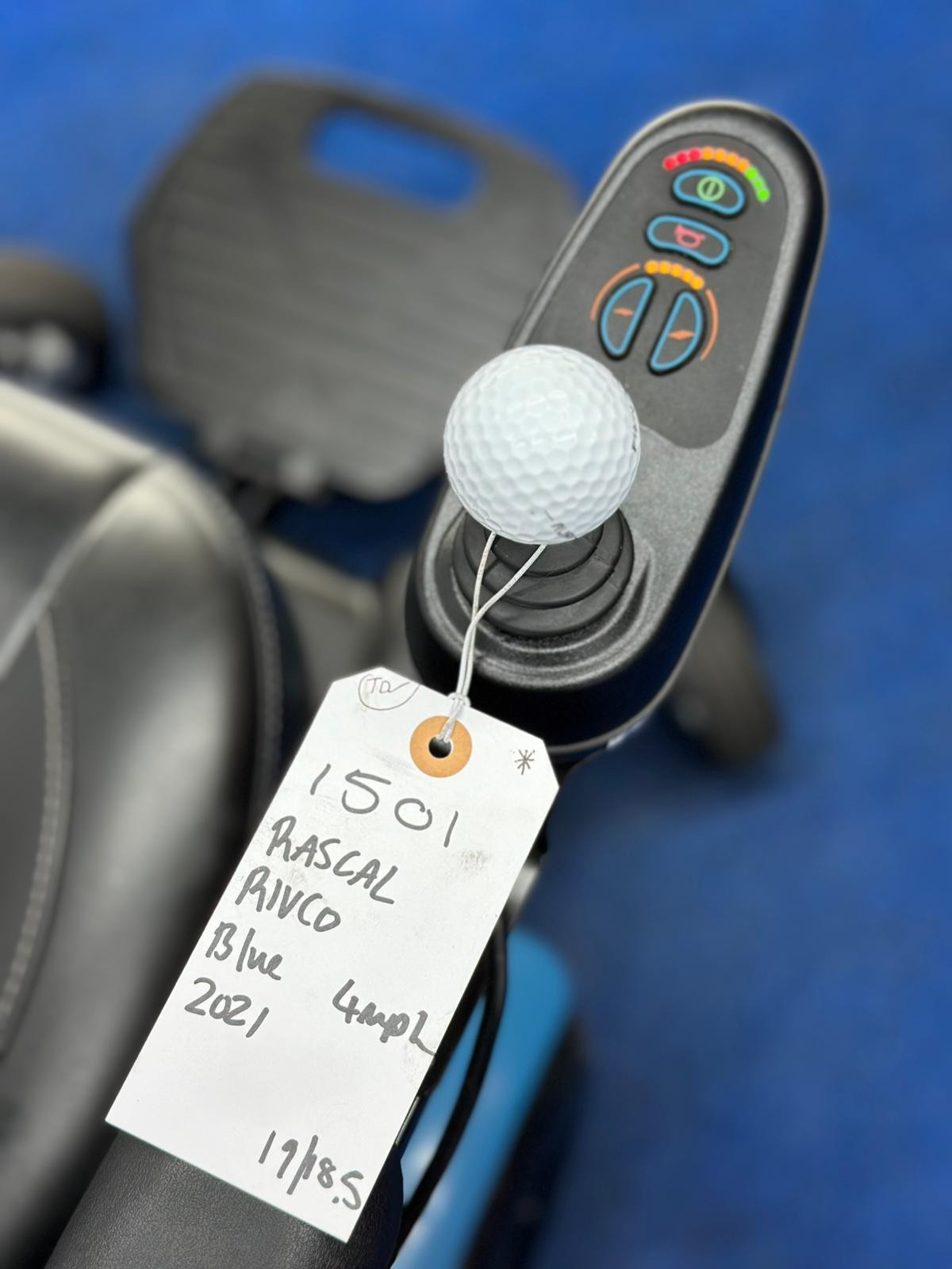 Electric Mobility Rascal Rivco 4mph Powerchair Electric Wheelchair Mobility 1501