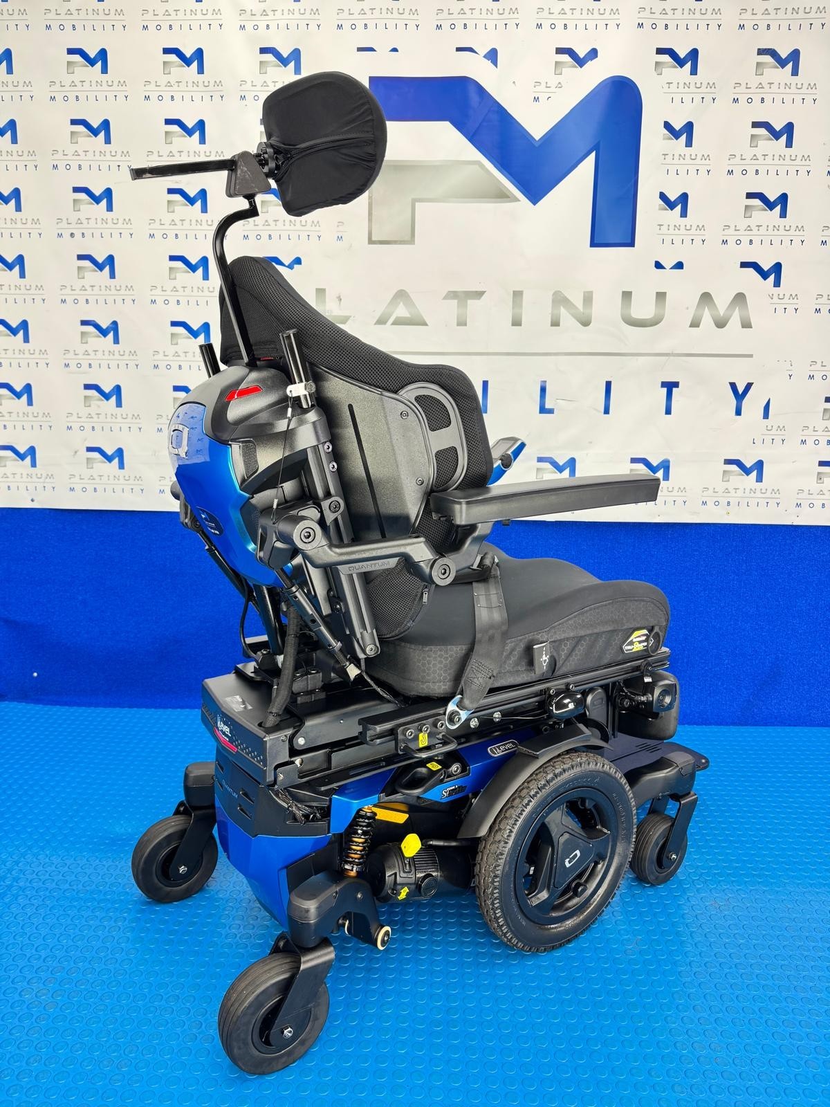 PRIDE QUANTUM EDGE 3 STRETTO 6MPH ELECTRIC POWER WHEELCHAIR POWERCHAIR 1966