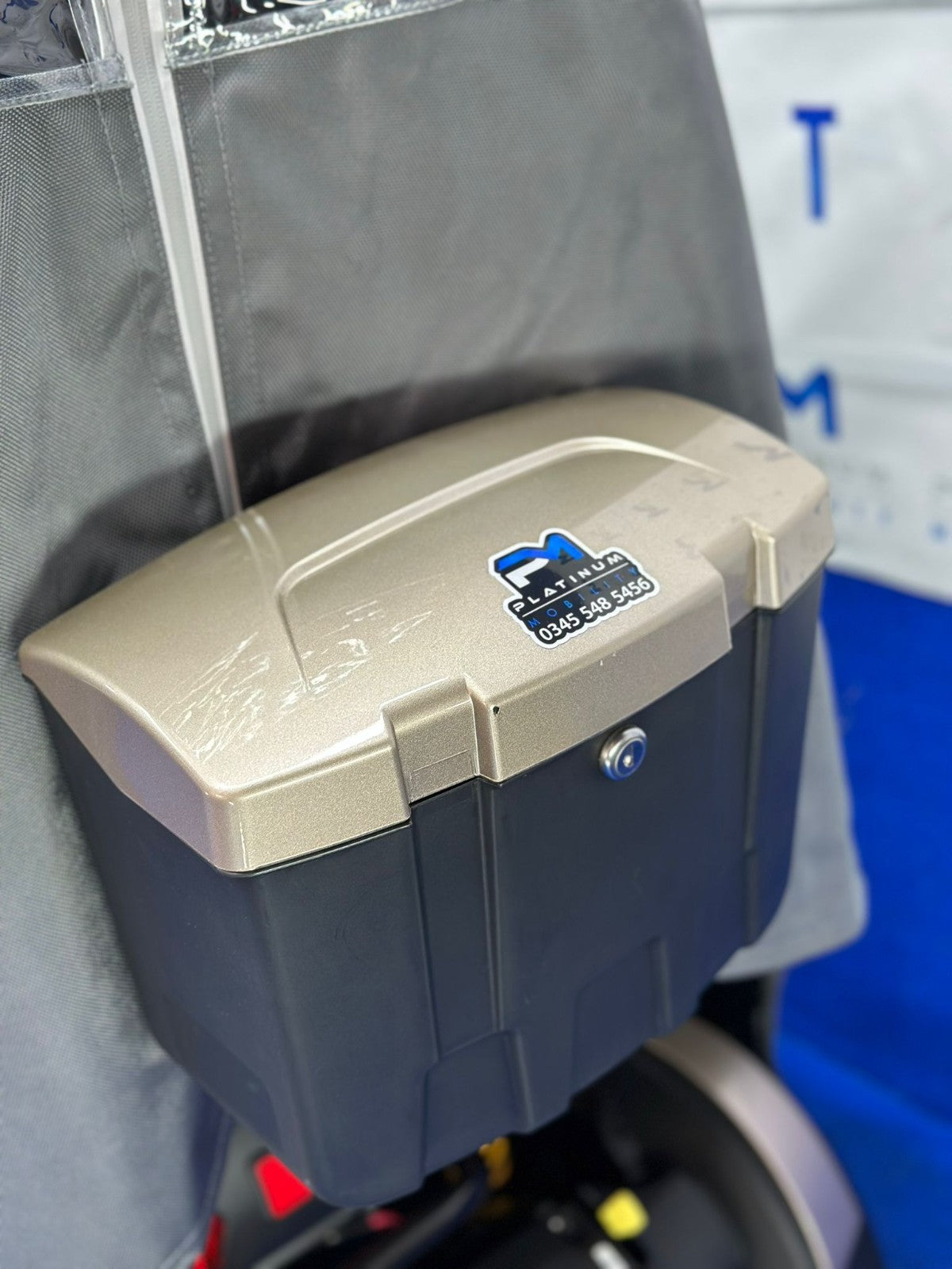 Used Electric Mobility Scooter With Hard Canopy Monarch Storm Road Legal 8mph