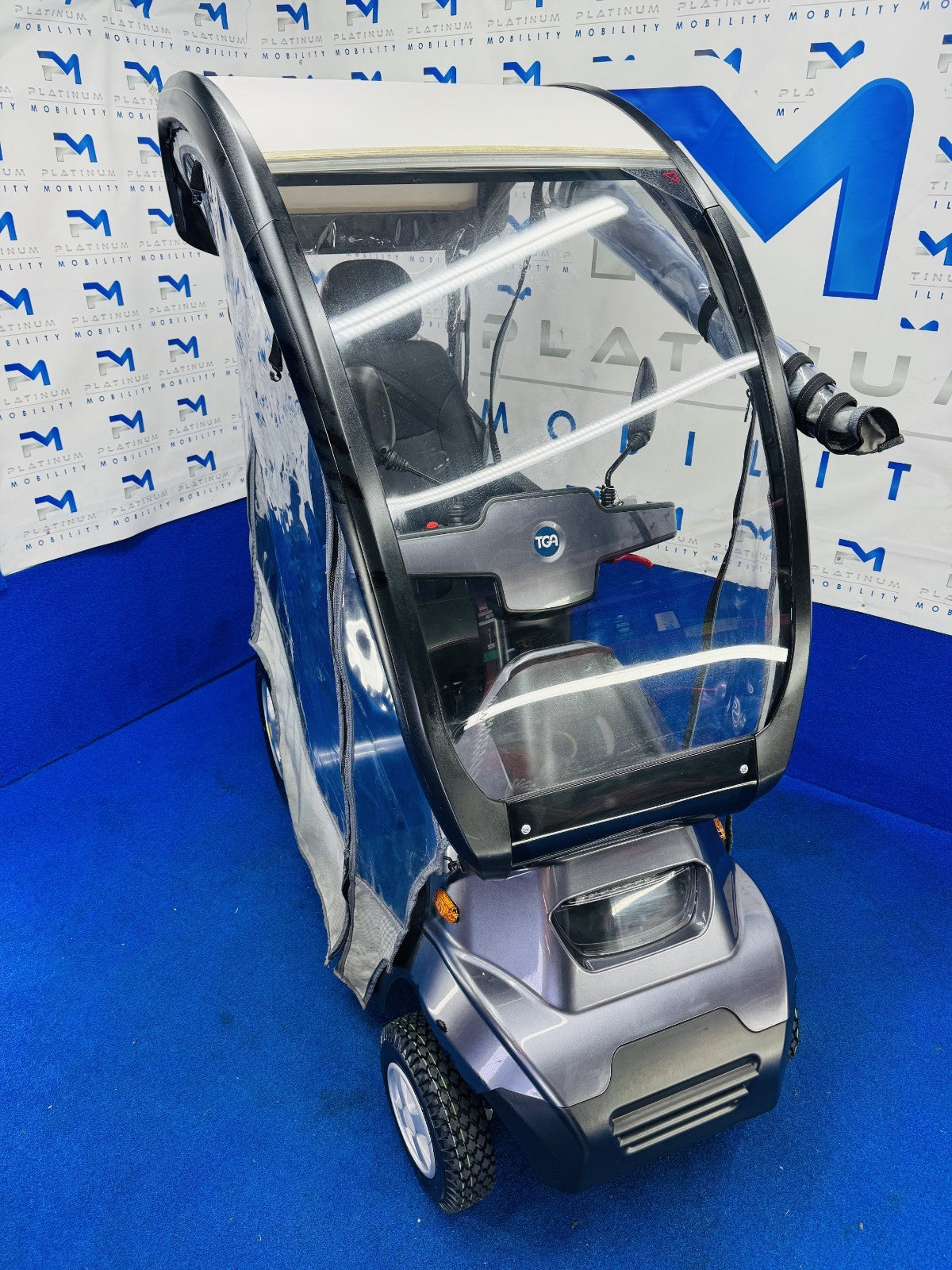 2022 TGA Breeze S4 Canopy 8mph Road All Terrain Mobility Scooter Buggy 1767