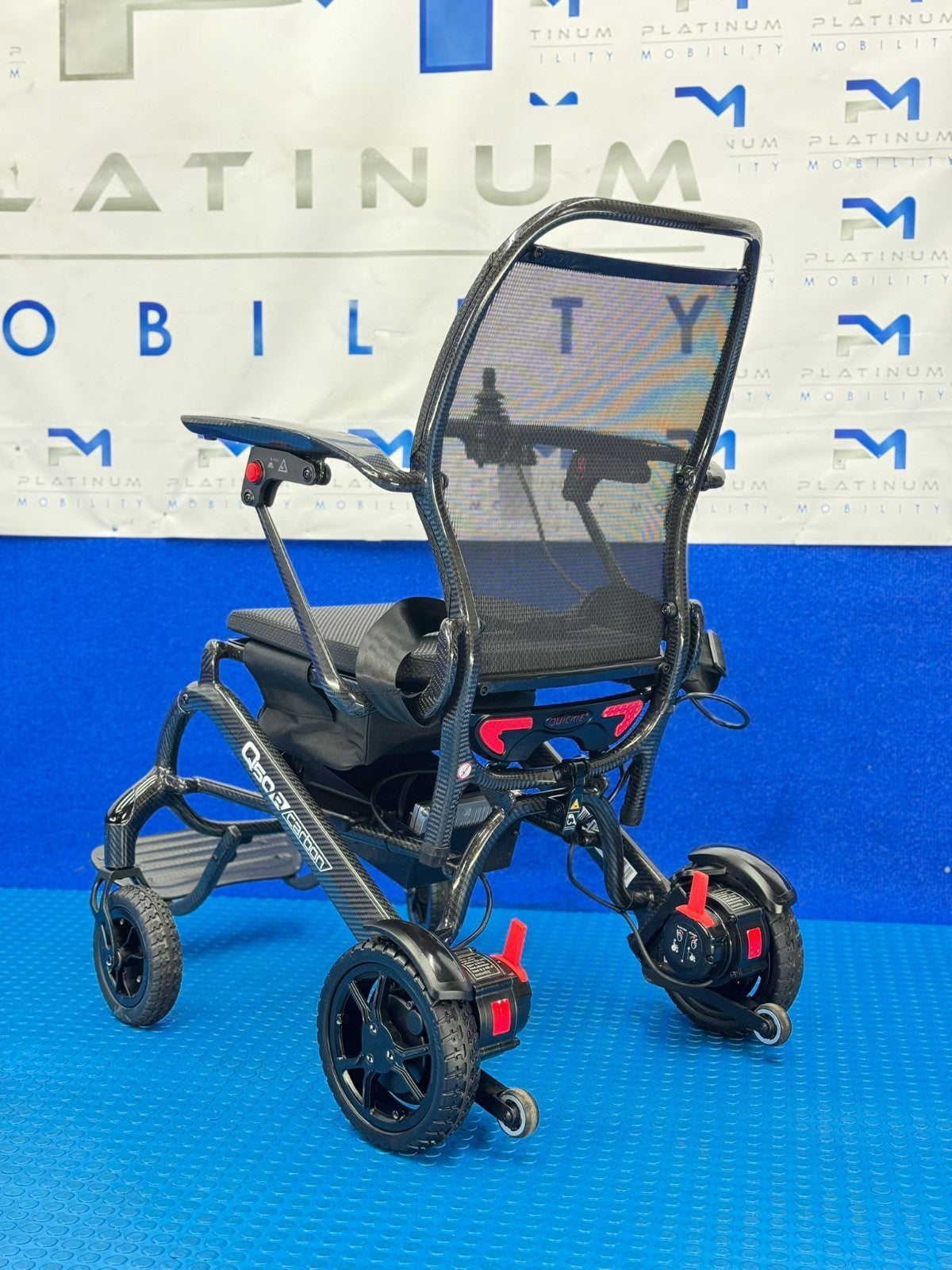 Sunrise Quickie Q50R 14KG Carbon Fibre Electric Wheelchair Powerchair 4MPH 1974